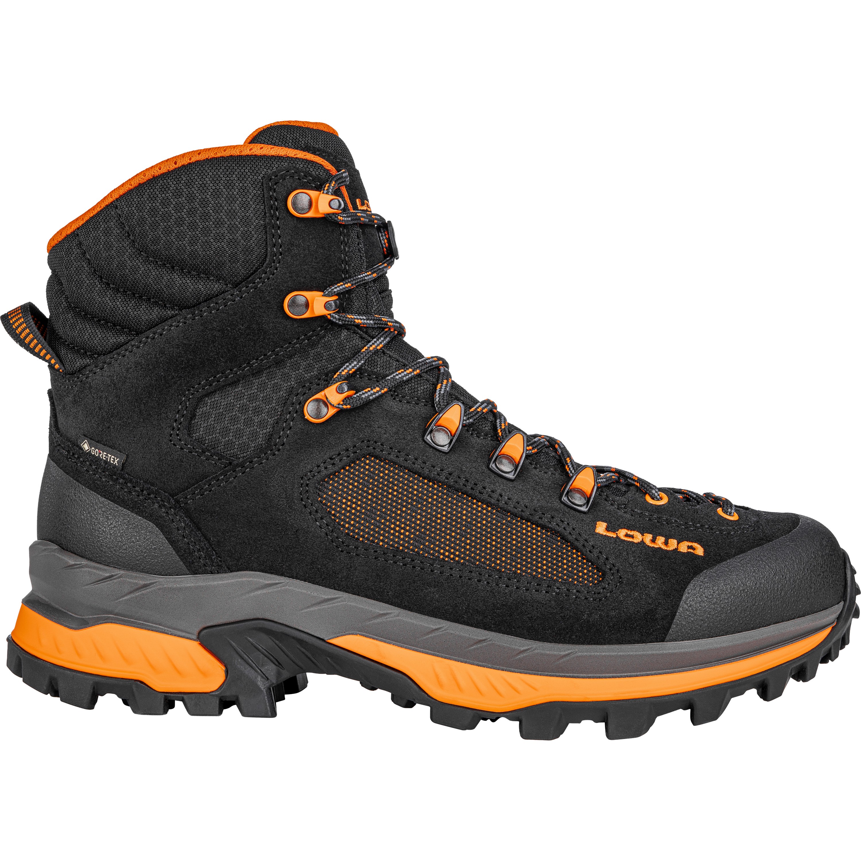 Lowa Corvara GTX Mid bergschoenen heren black orange 