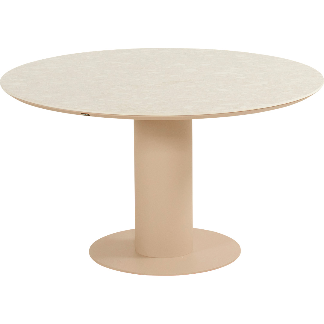 Hartman Girona dining tuintafel ø 120 cappuccino 