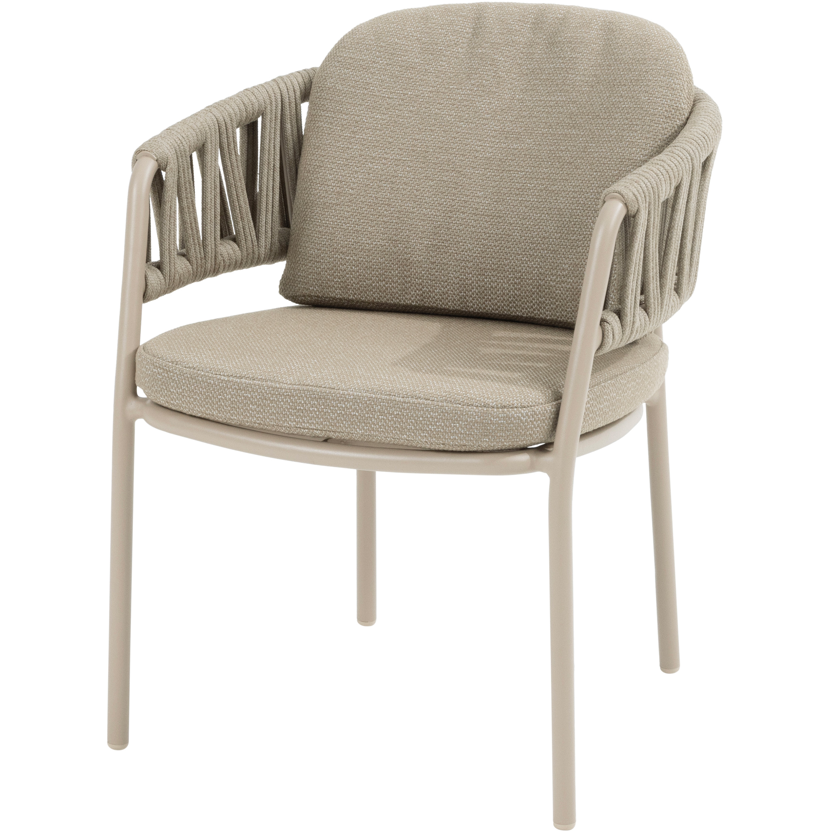 TASTE by 4 Seasons Calma dining tuinstoel latte 