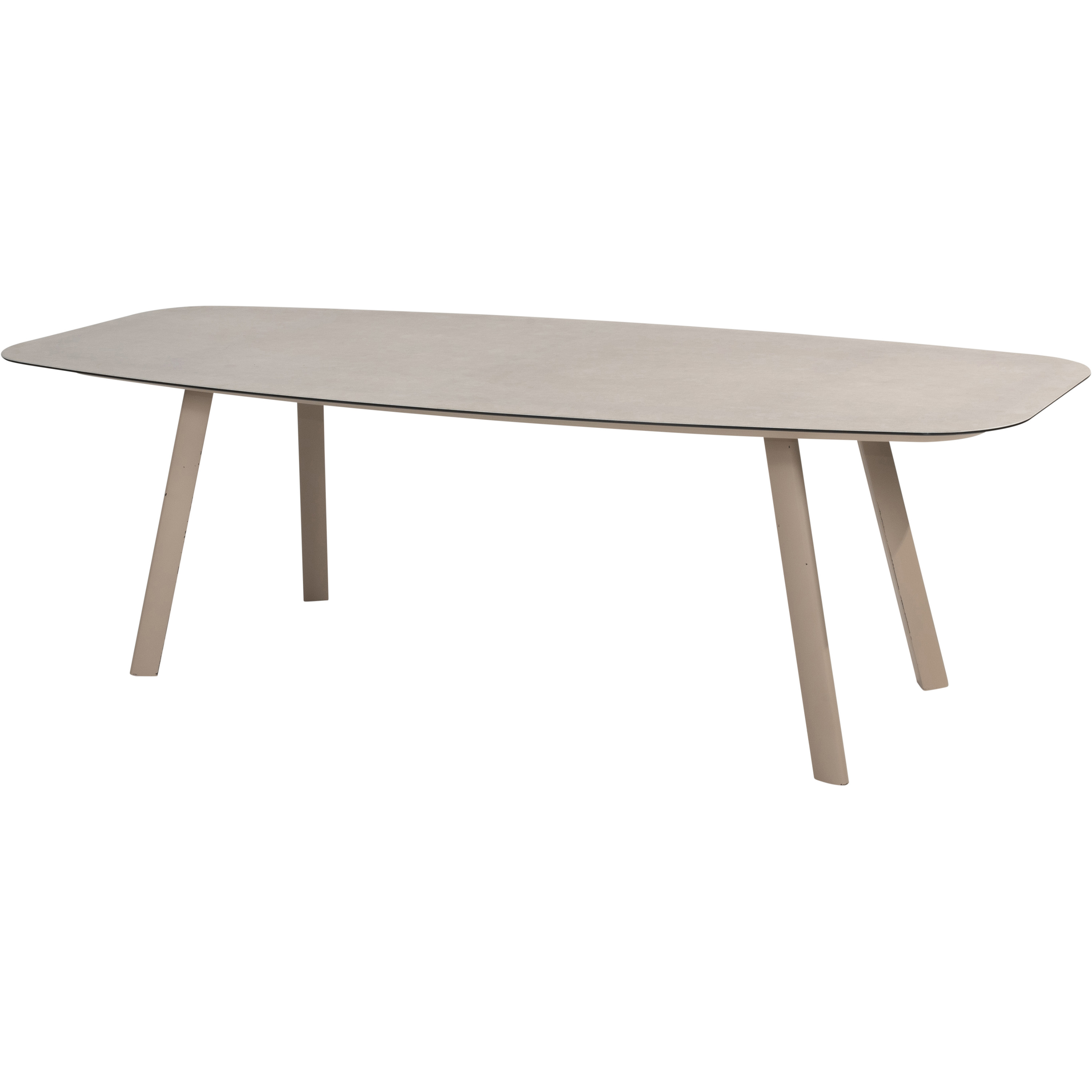 TASTE by 4 Seasons Manolo dining tuintafel 240 X 103 cm ceramic print latte