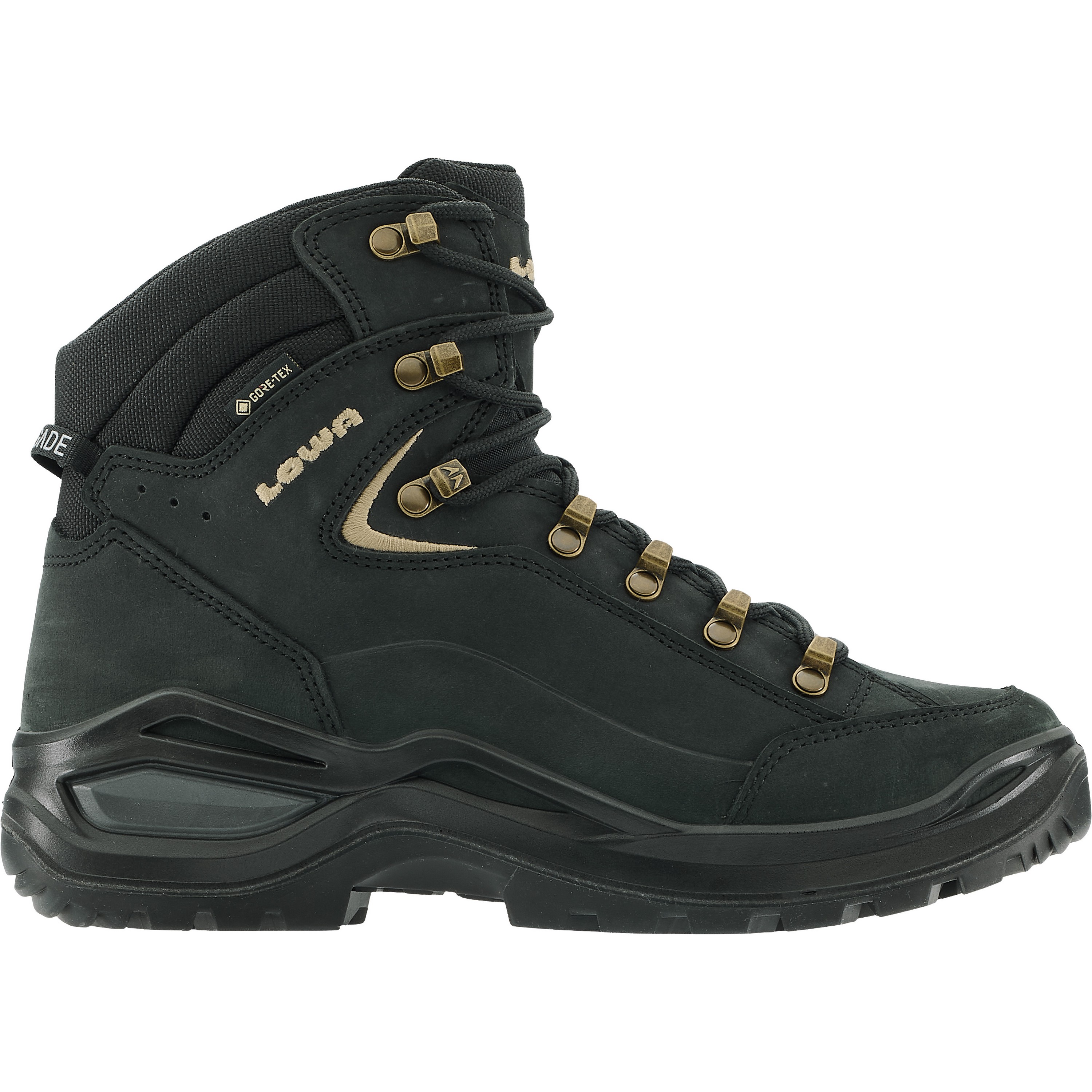 LOWA RENEGADE EVO GTX MID wandelschoenen dames black 