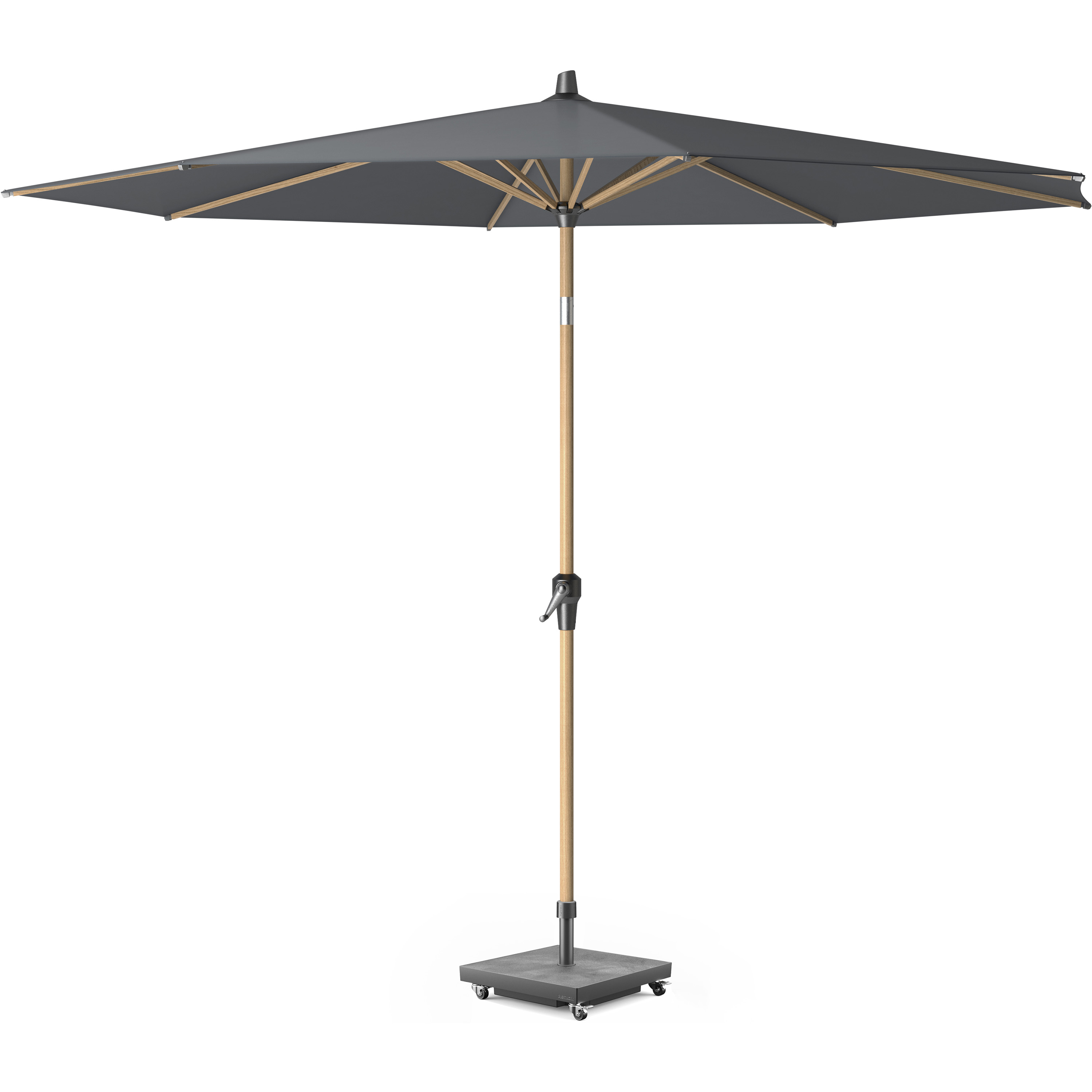 Platinum Riva parasol ø 250 cm anthracite 