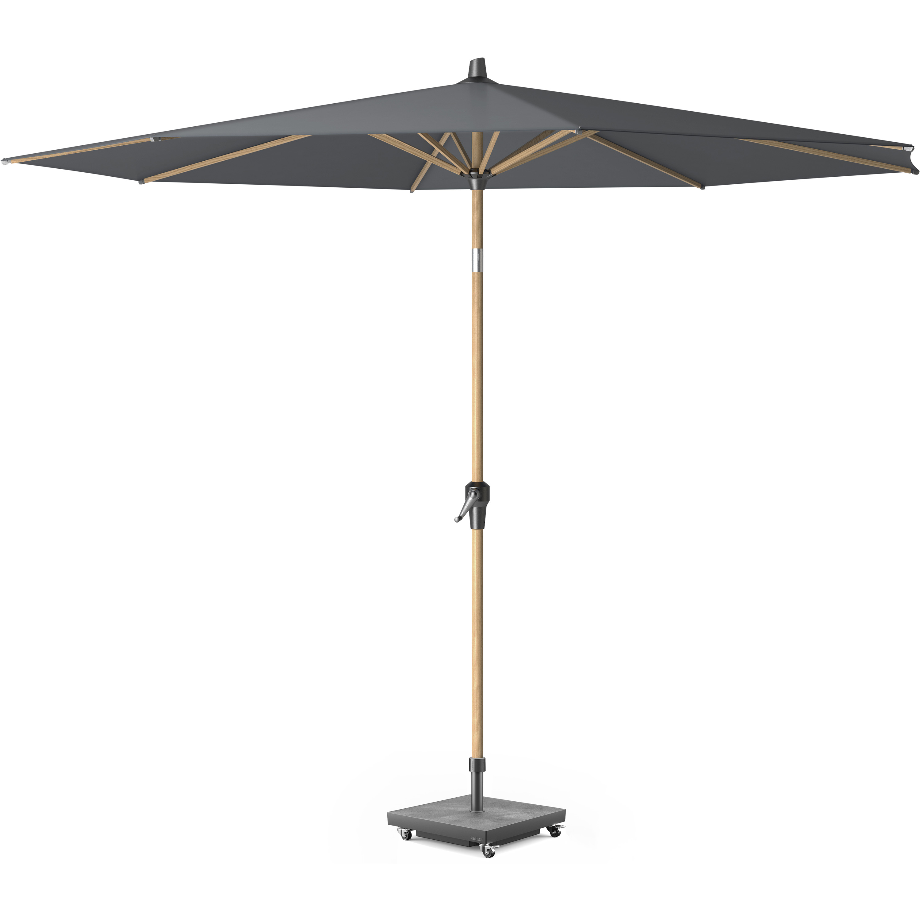 Platinum Riva parasol ø 300 cm anthracite 