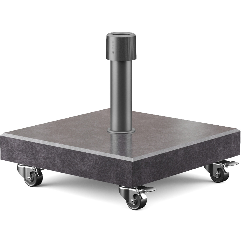 Platinum Rome parasolvoet 40 kg granite inclusief wielen 