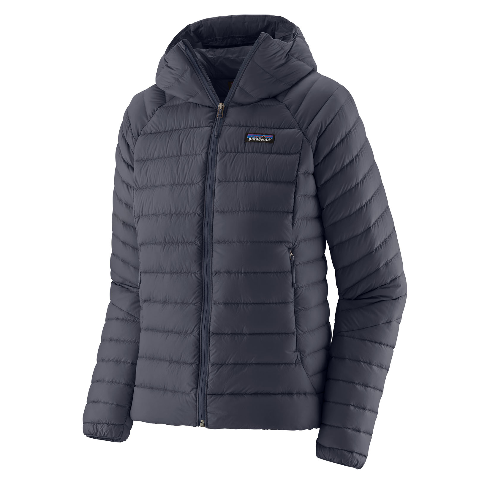 Patagonia Down Sweater Hoody outdoor jack dames hoody smolder blue