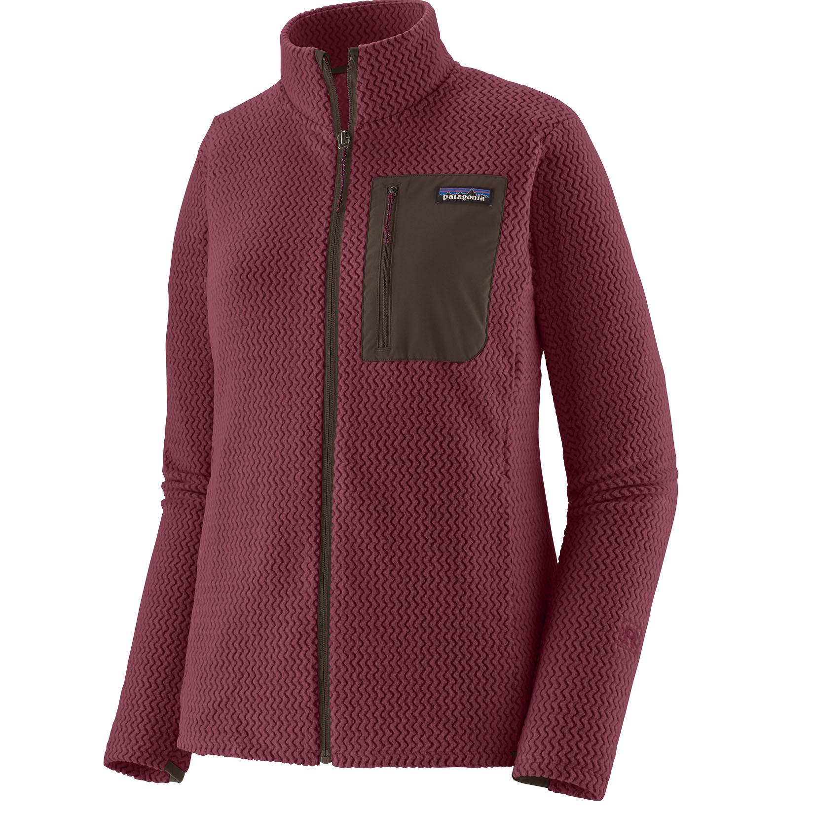 Patagonia R1 Air fleece vest dames berry fig 