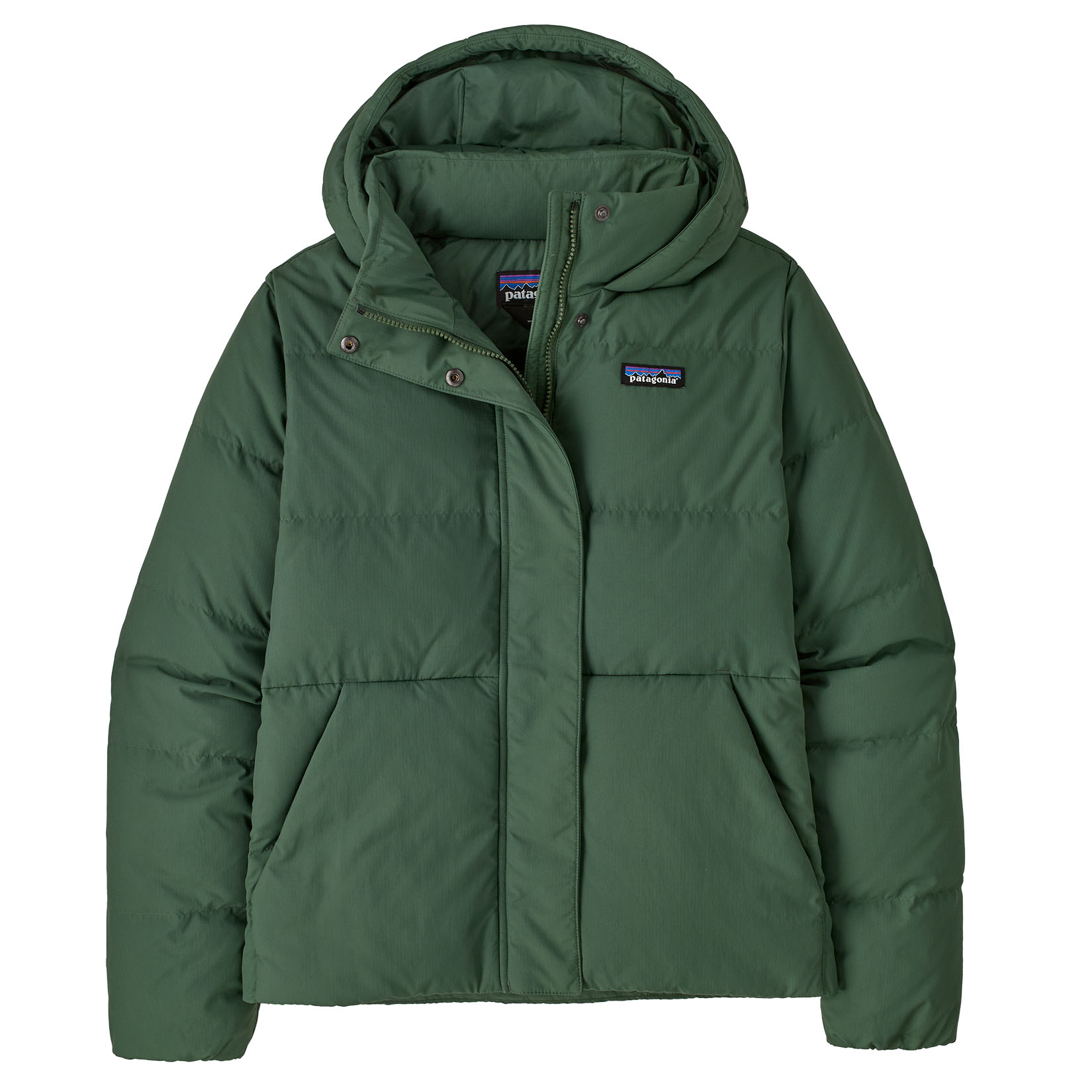 Patagonia Sisar Down Hoody outdoor jack dames canopy green 