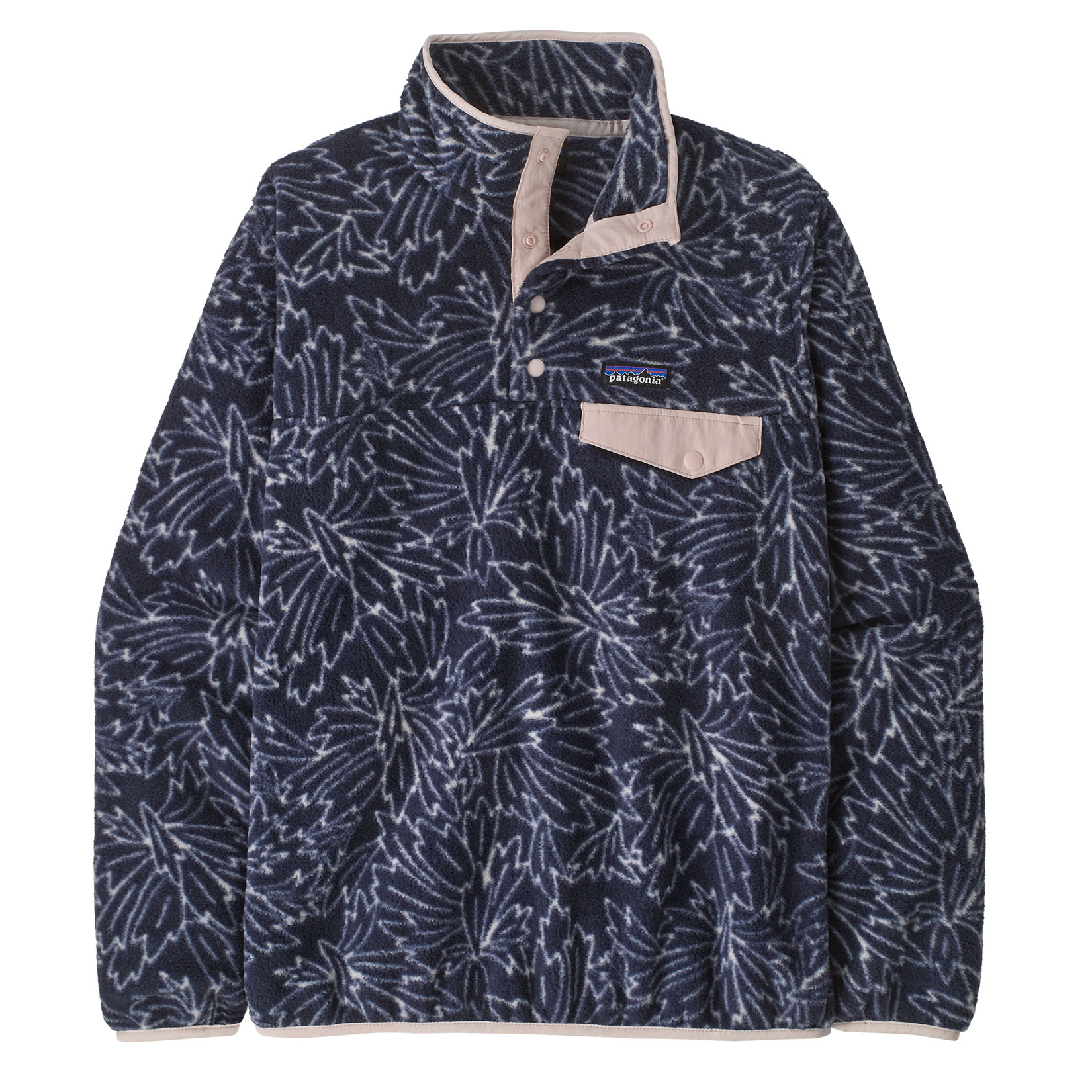 Patagonia Lightweight Synchilla Snap-T fleece sweater dames  saxifrage blue