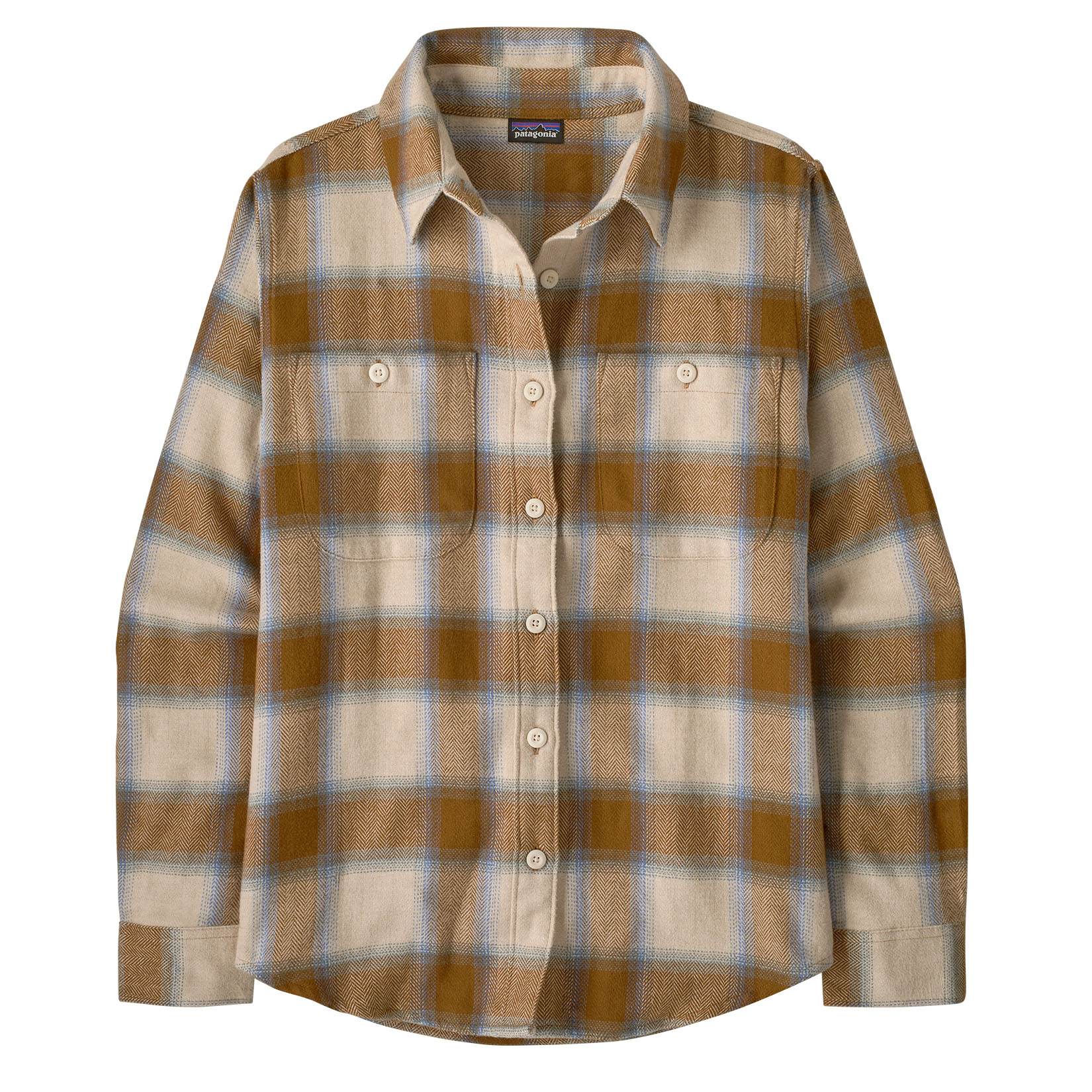Patagonia Fjord Flannel blouse dames eclipse nest brown 