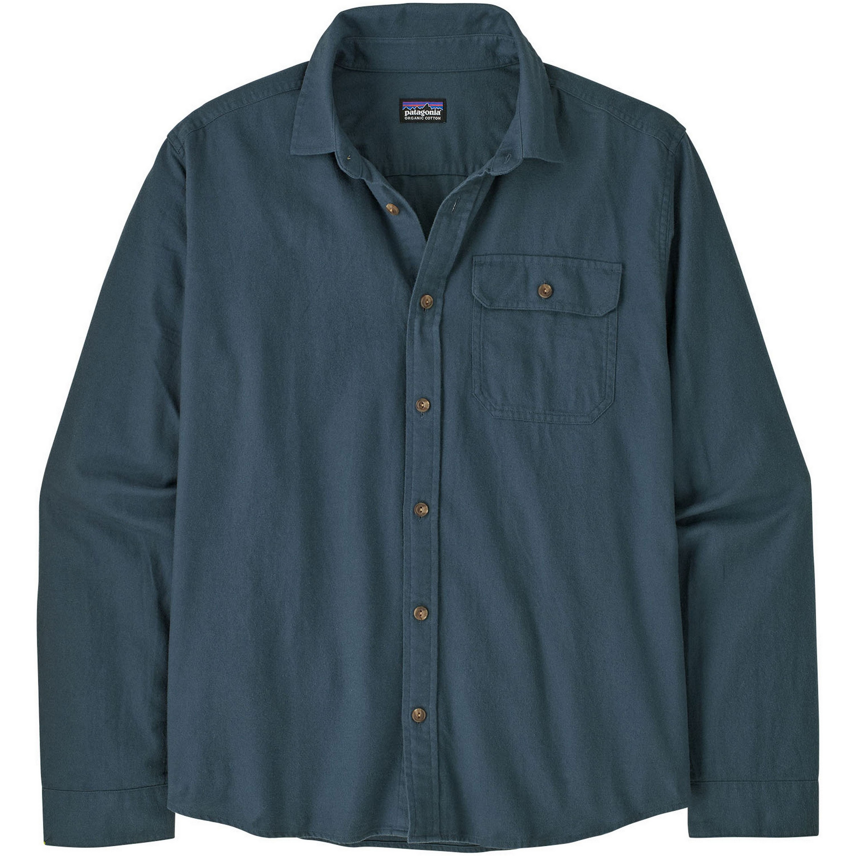 Patagonia Lightweight Fjord Flannel overhemd heren summit blue