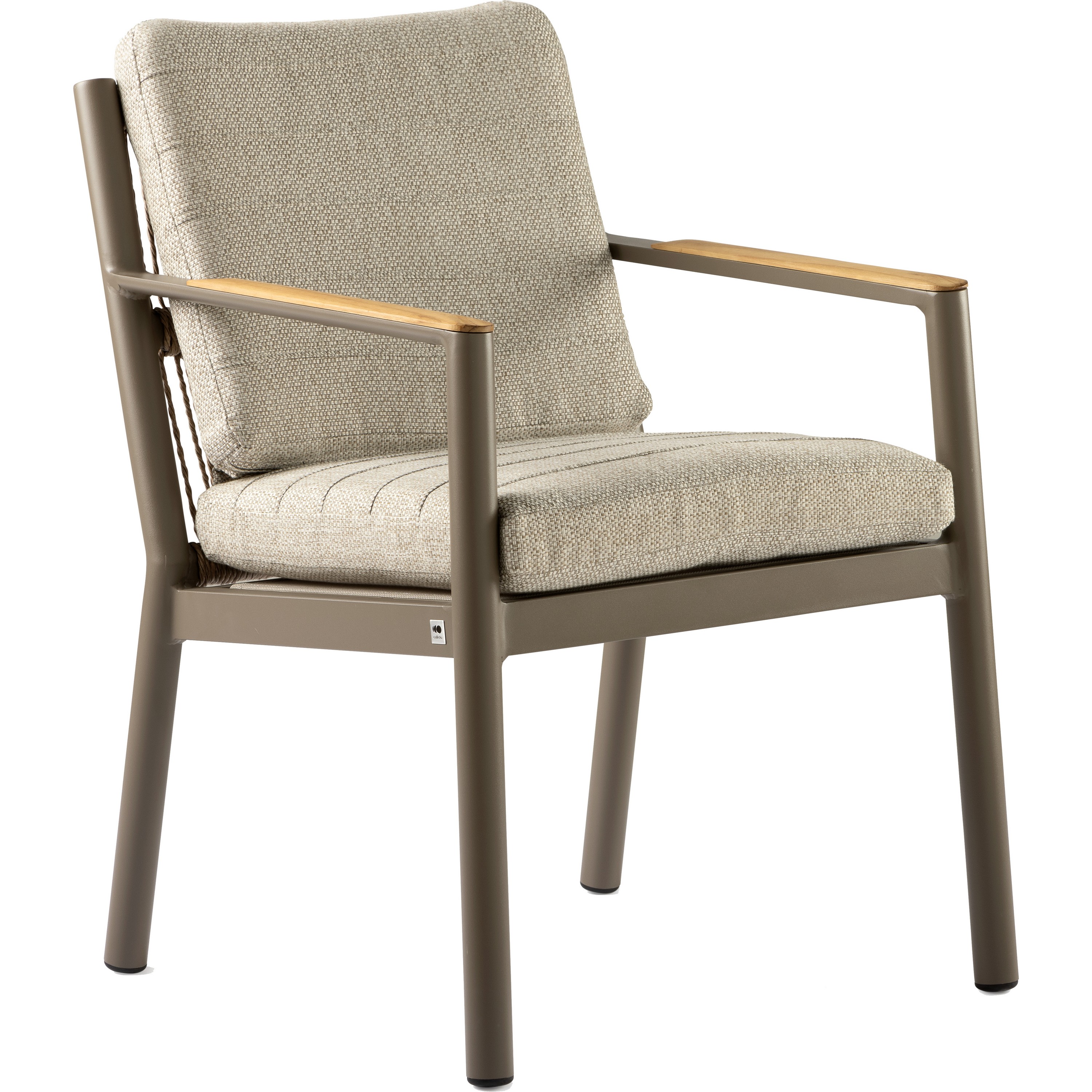 Callisto Forli dining tuinstoel taupe 