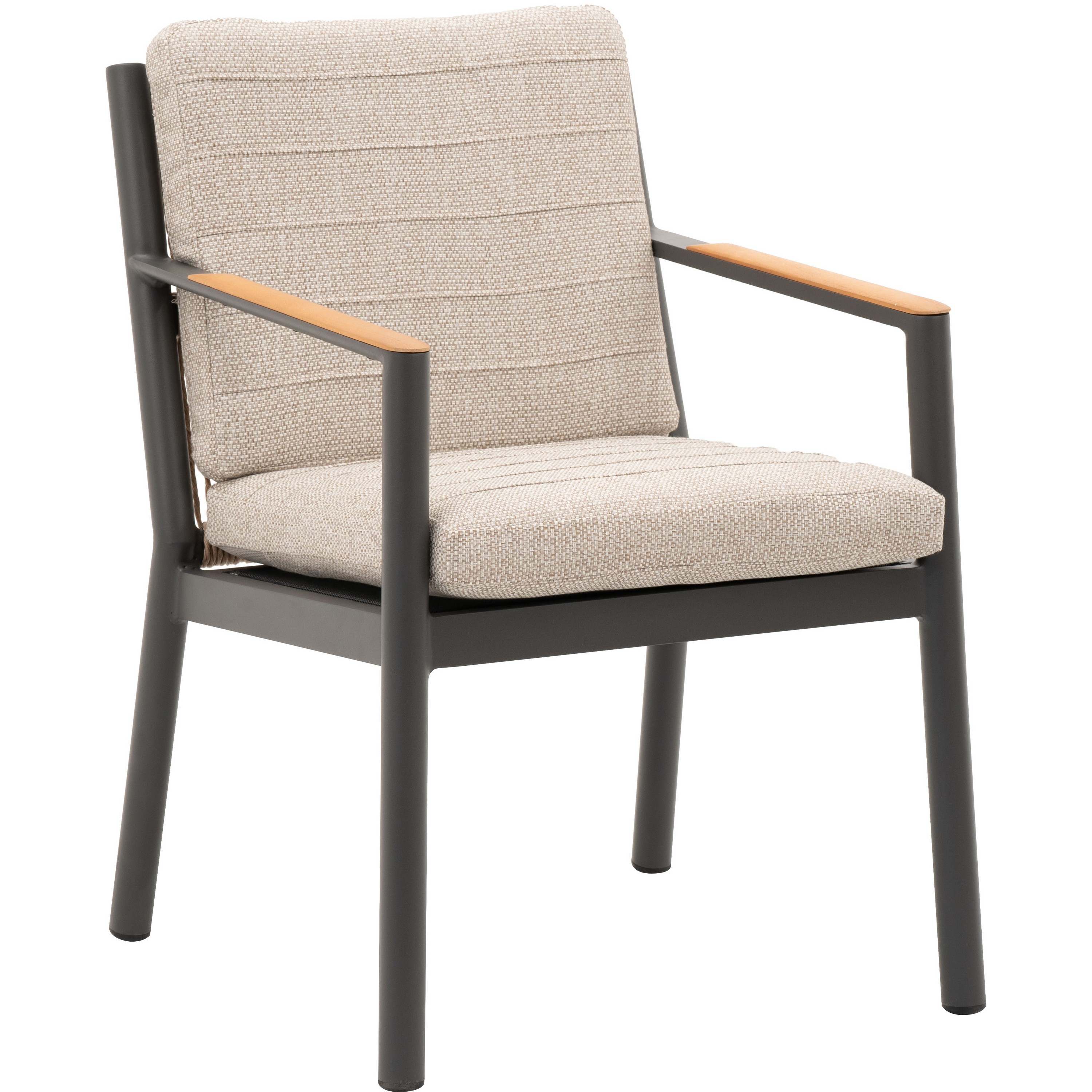 Callisto Forli dining tuinstoel anthracite 