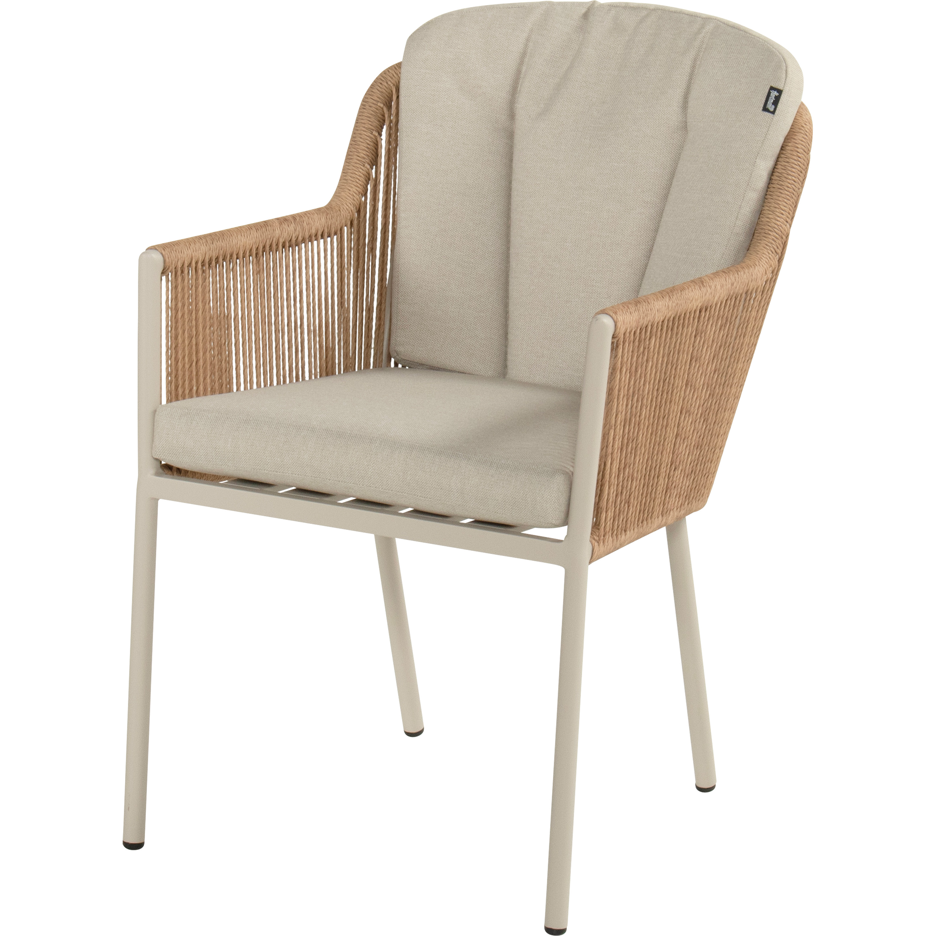 Hartman Cairo dining tuinstoel sand natural rattan 