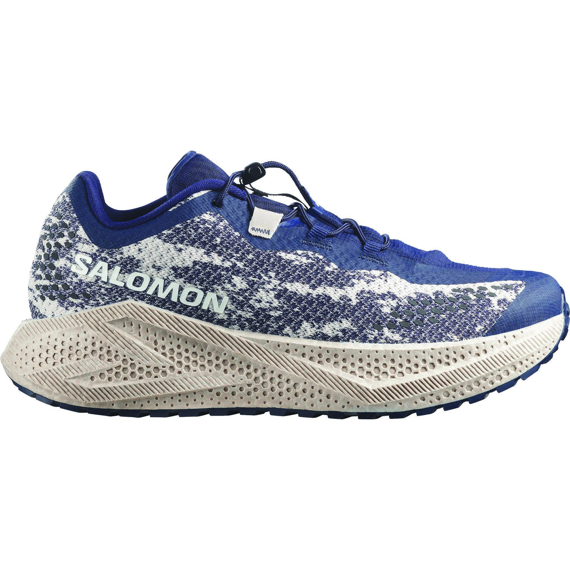 Salomon Aero Blaze 4 GRVL hardloopschoenen heren maritime blue silver white