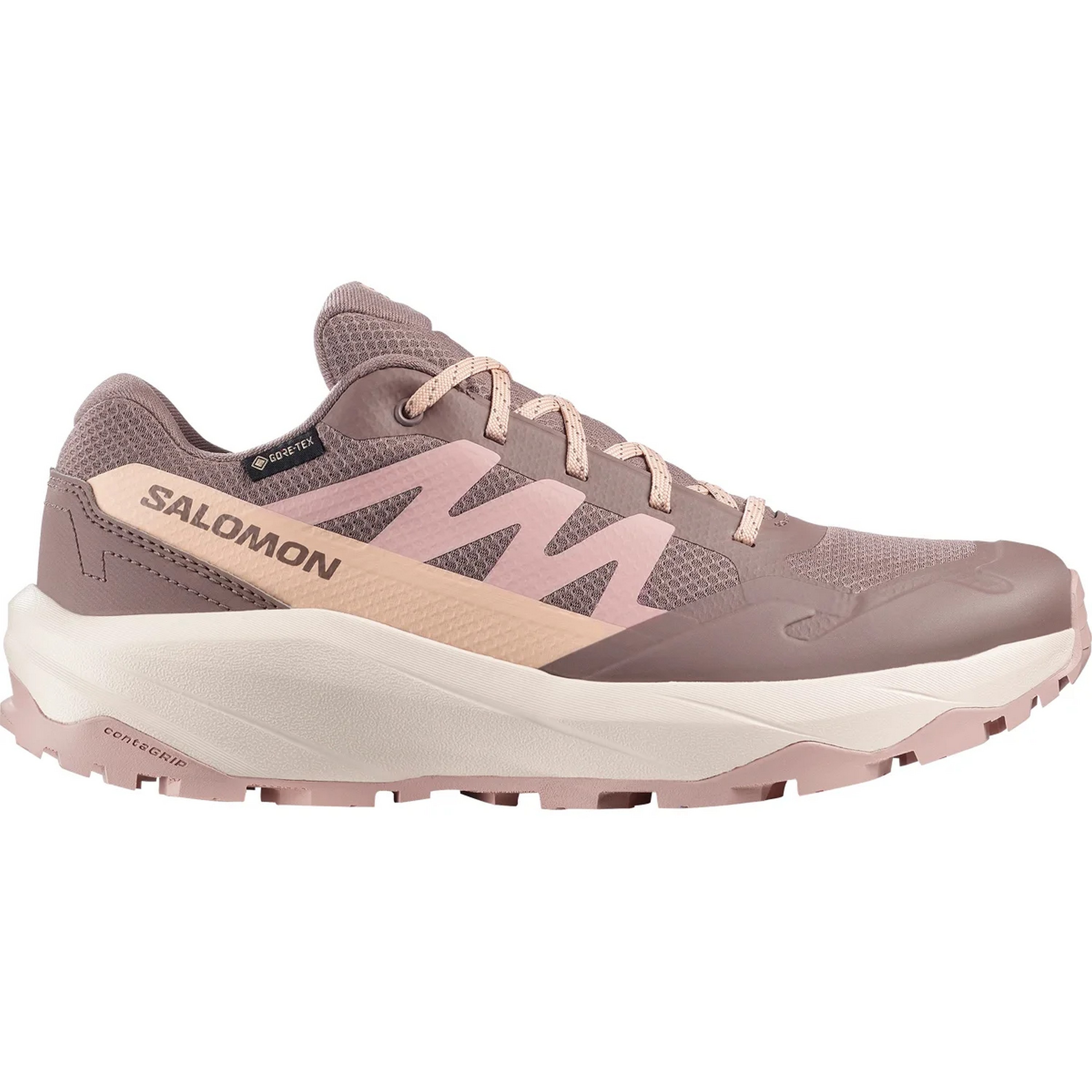 Salomon Outscape GORE-TEX wandelschoenen dames iron vanilla ice almond