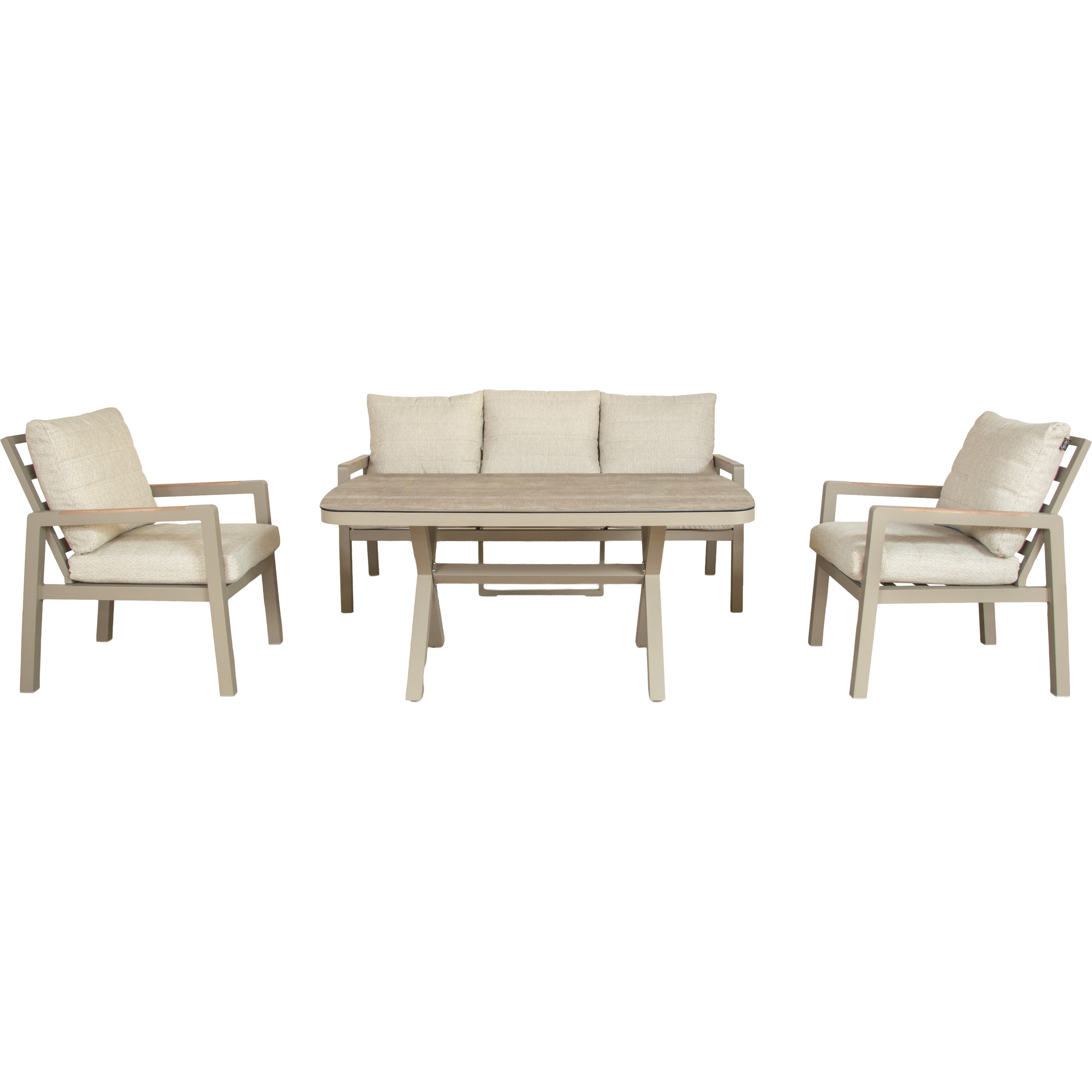 SENS-Line Colin 140 x 80 cm loungeset 4-delig 