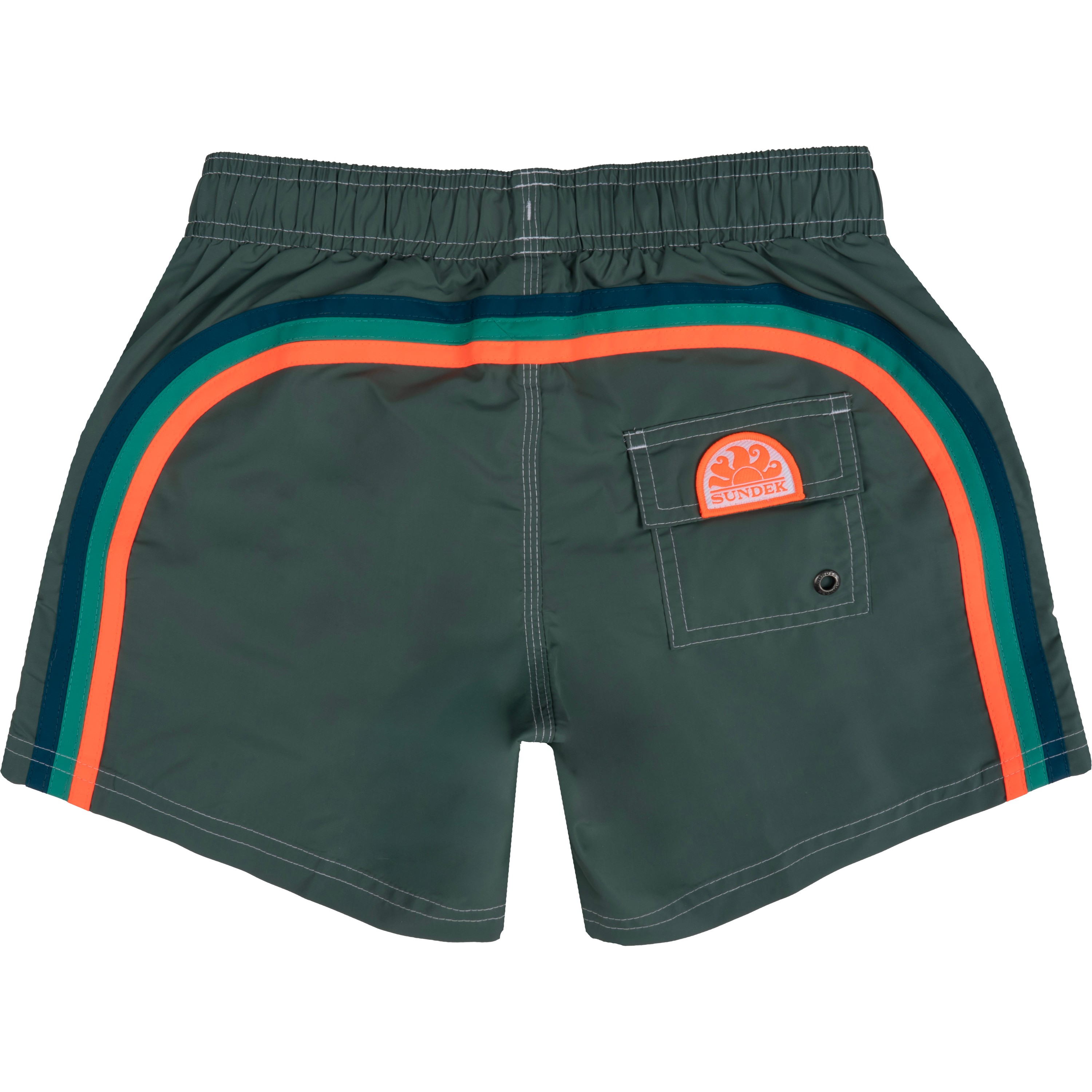 Sundek zwembroek junior camo green 