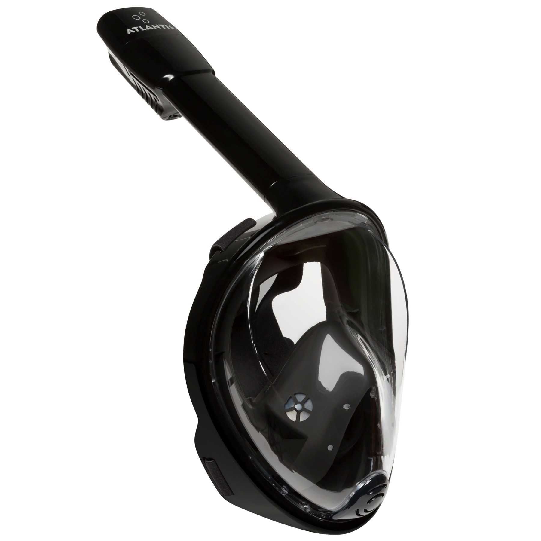 Atlantis snorkelmasker black - L - XL 