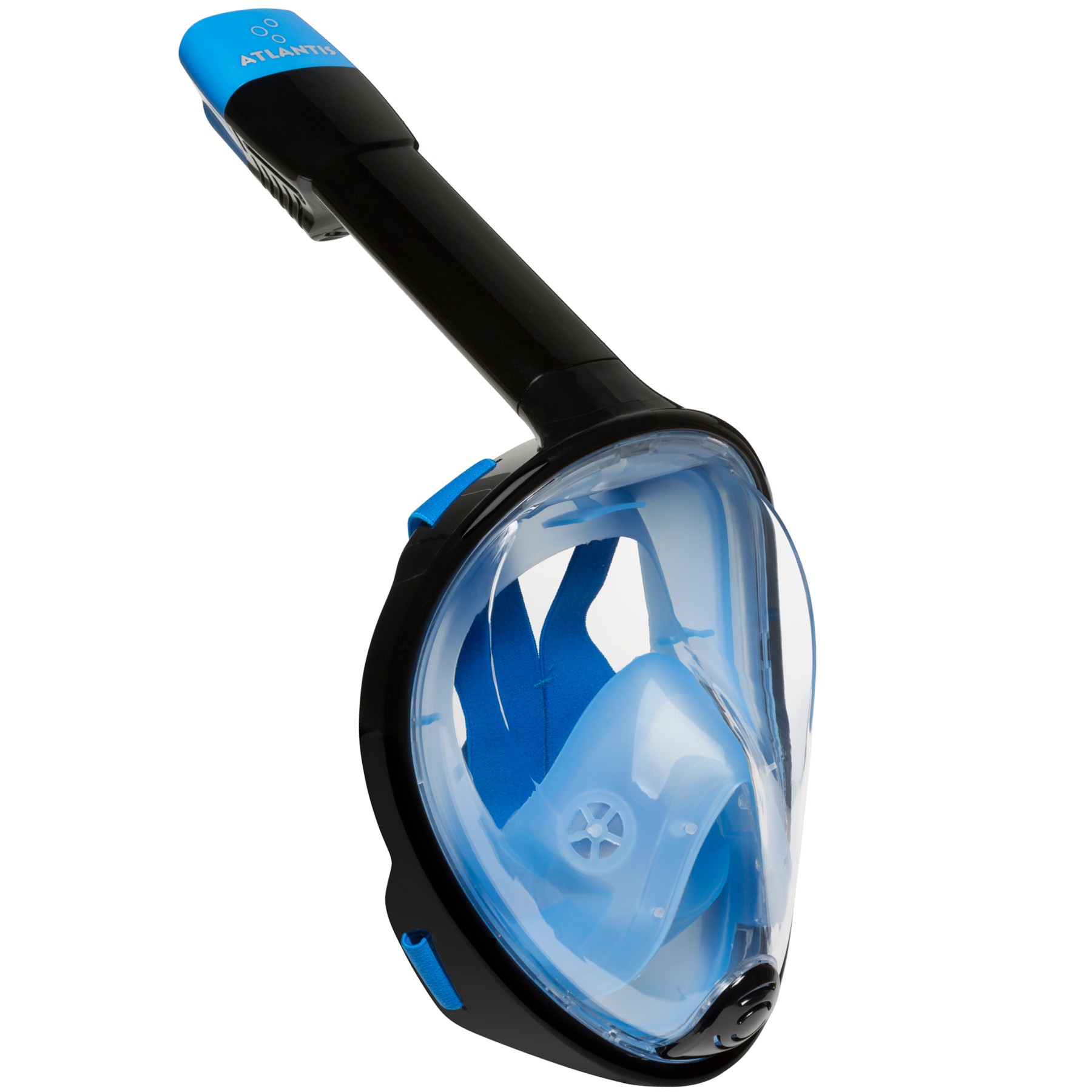 Atlantis Snorkelmasker black blue - S - M 