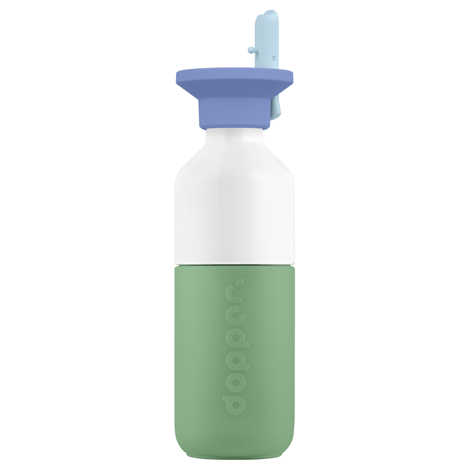 Dopper Steel x Flip Straw drinkfles 350 ml fresh green  seafoam sorbet