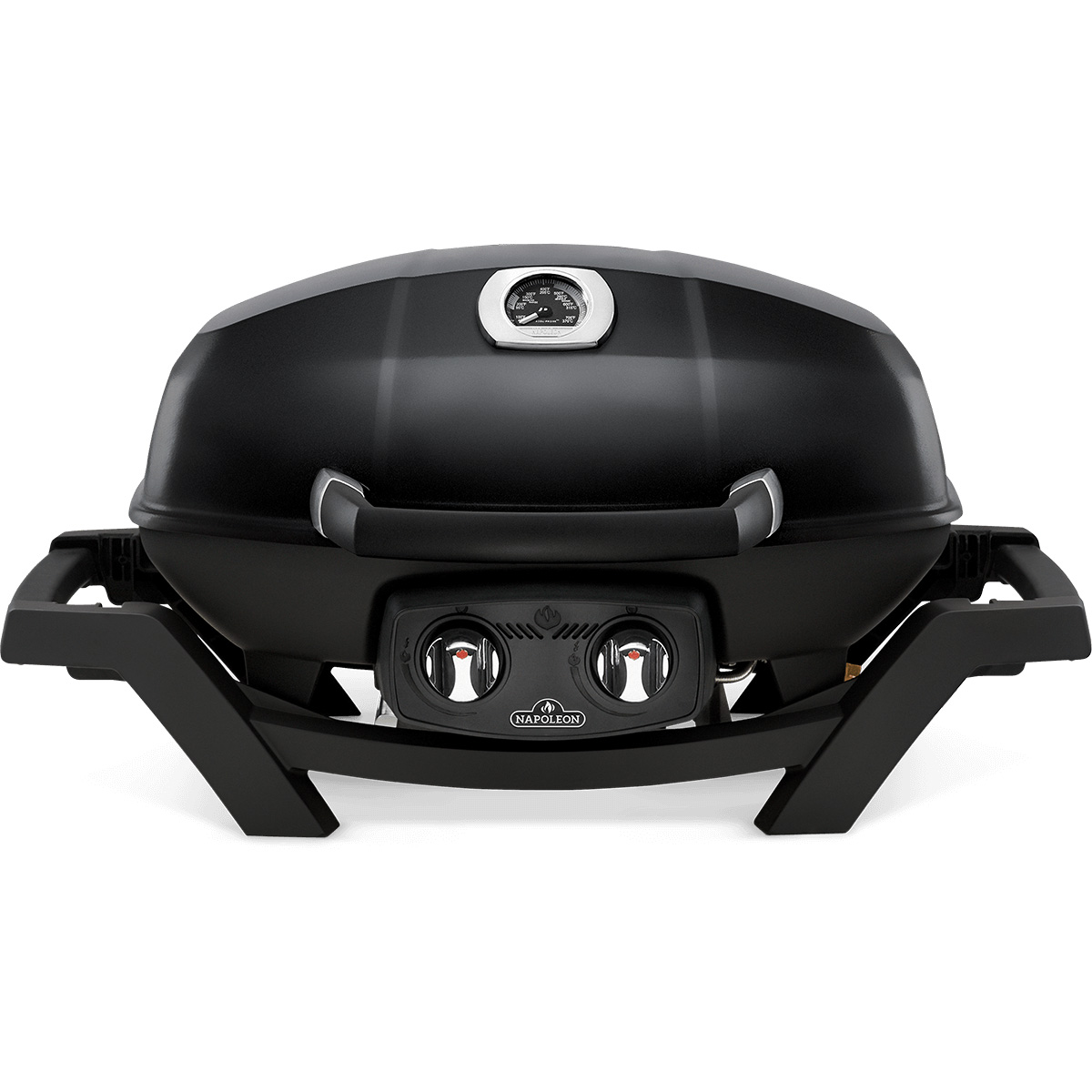 Napoleon TravelQ PRO285 gasbarbecue black inclusief halve bakplaat