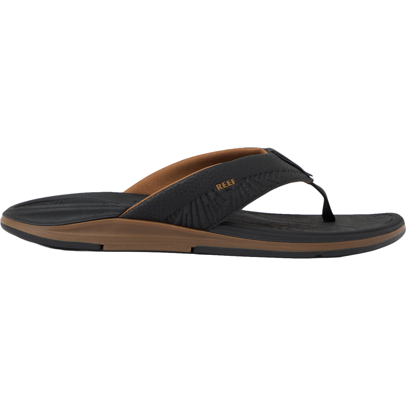 REEF Offshore slippers heren black gum  