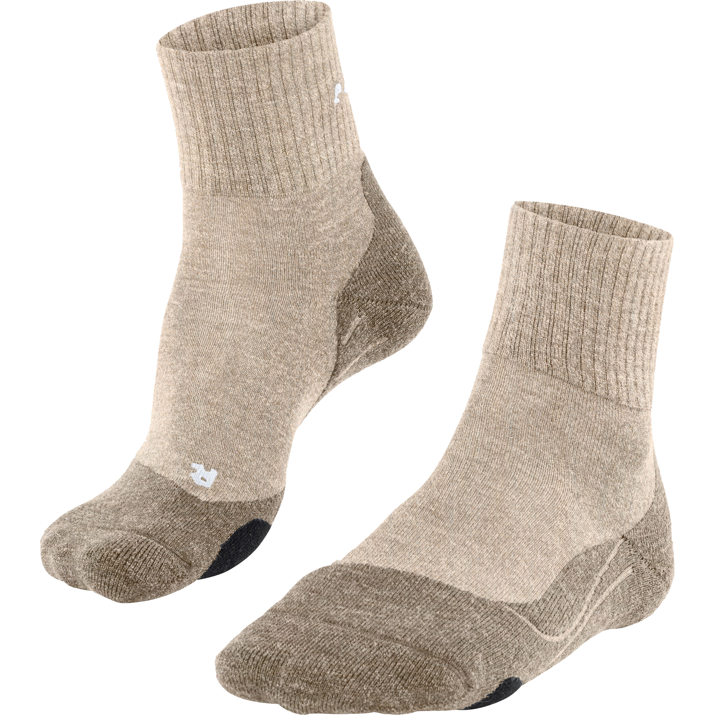 FALKE TK2 Explore Wool Short wandelsokken heren naturel 