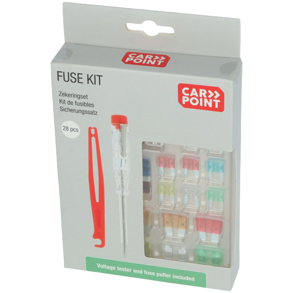 Carpoint Zekeringen set van 28 stuks  