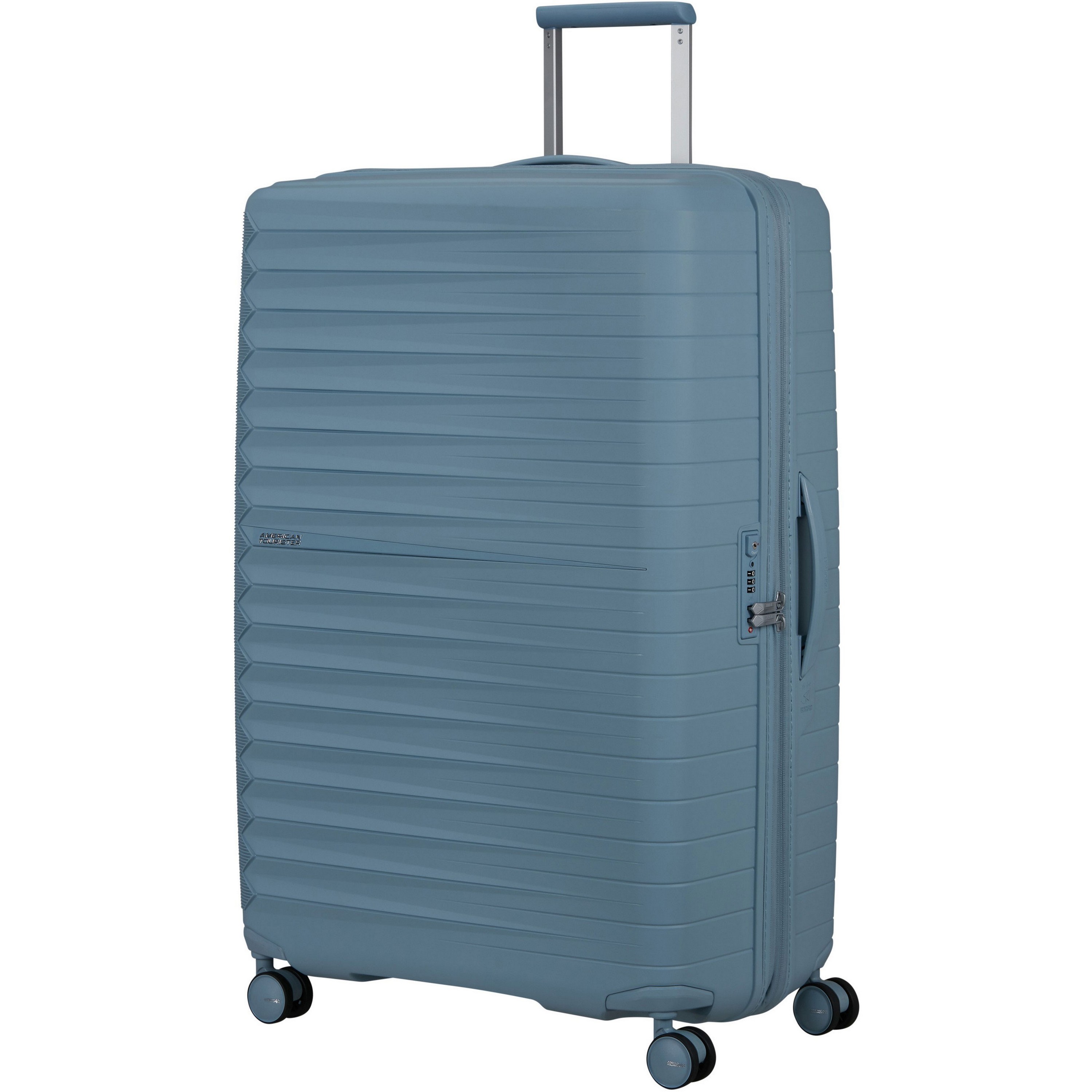 American Tourister Fastforward Spinner 83 koffer steel blue 