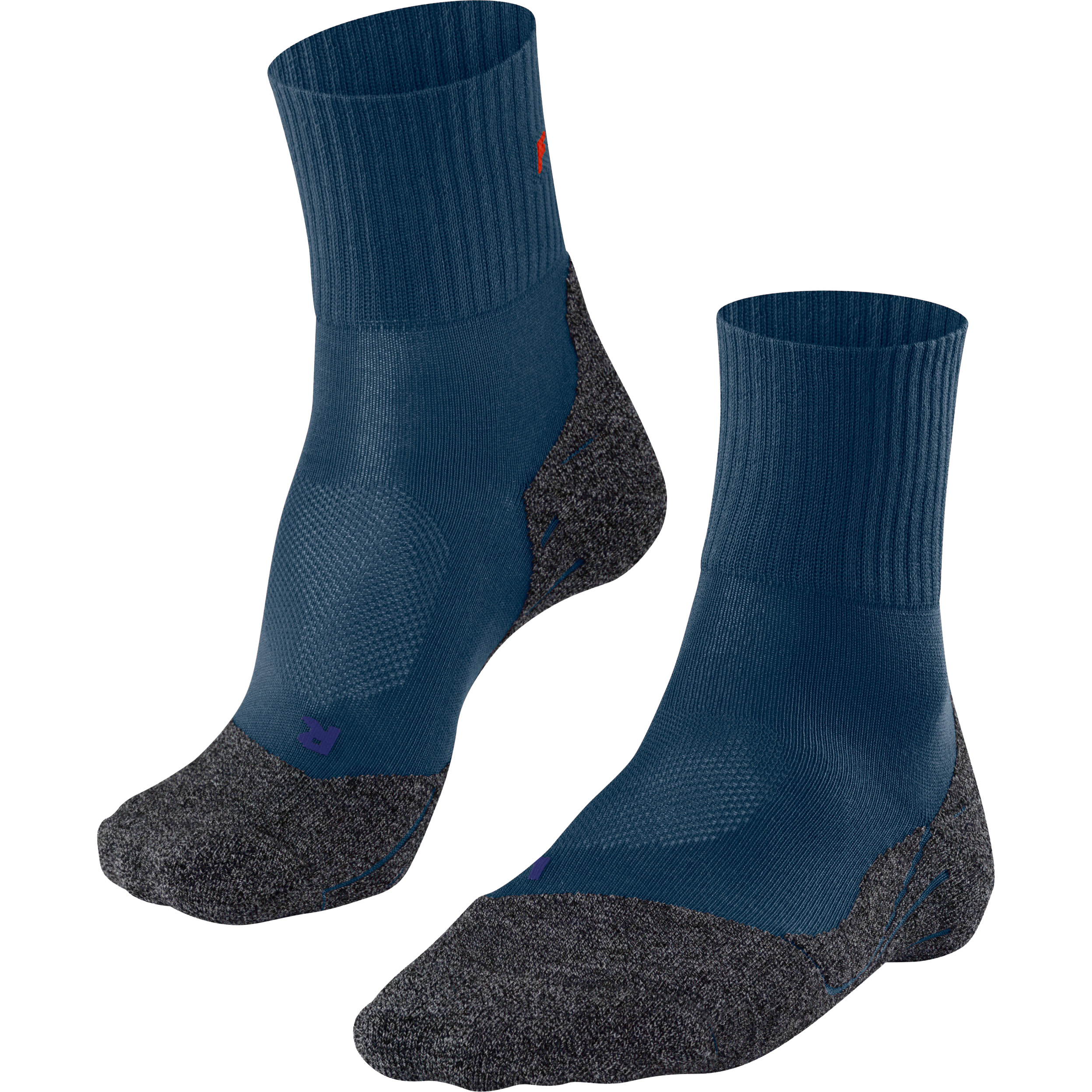 FALKE TK2 Explore Cool Short wandelsokken heren stone blue
