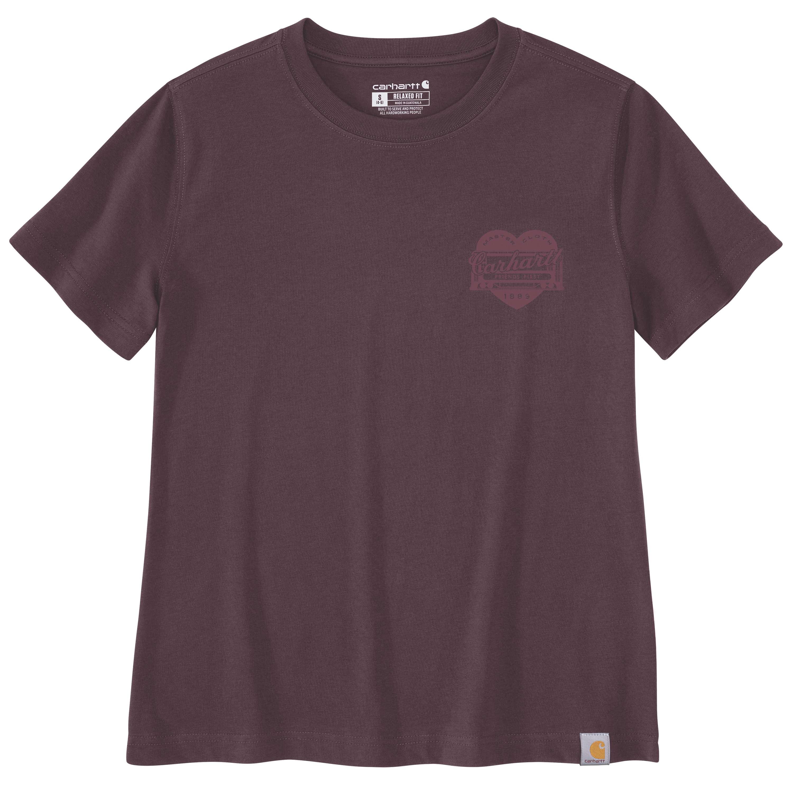 Carhartt Irvine Heritage shirt dames deep cherrywood 