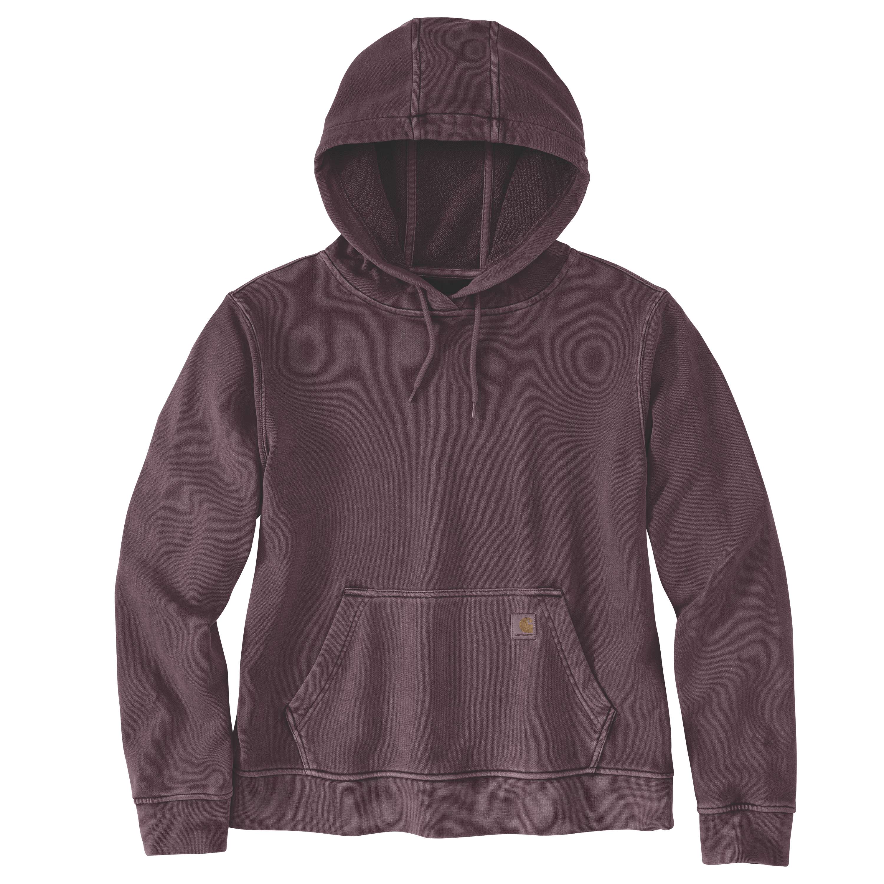 Carhartt 107231 hoodie dames deep cherrywood 