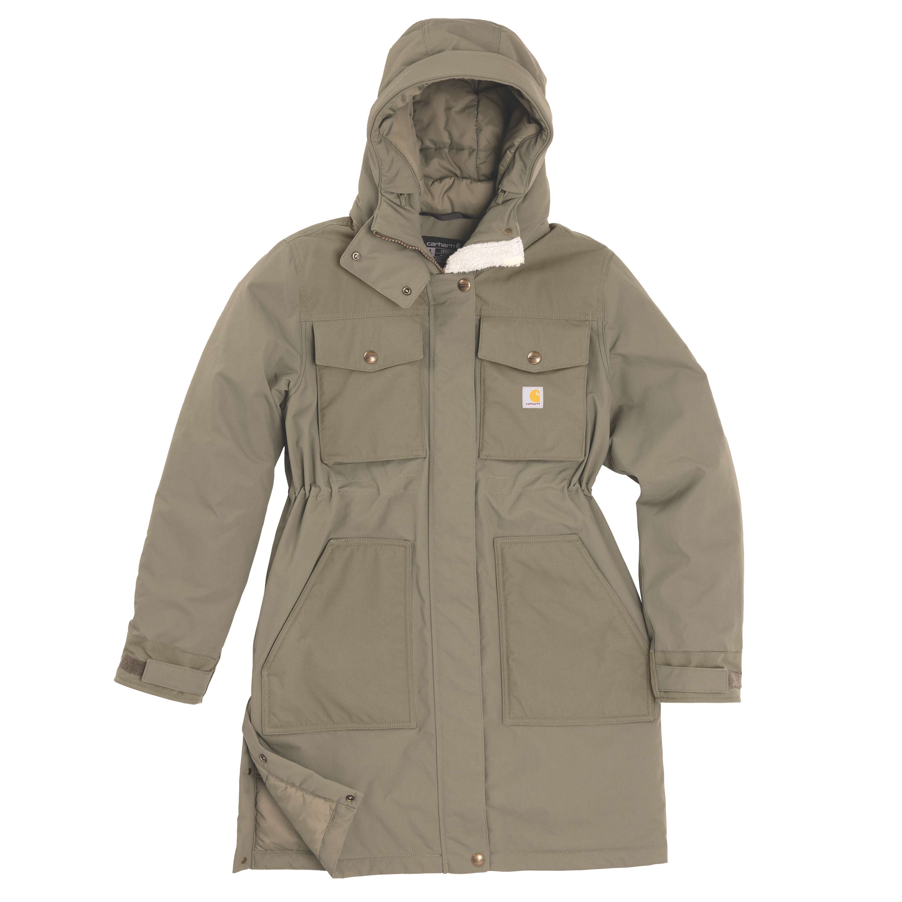 Carhartt Great Lands jas dames dusty olive 
