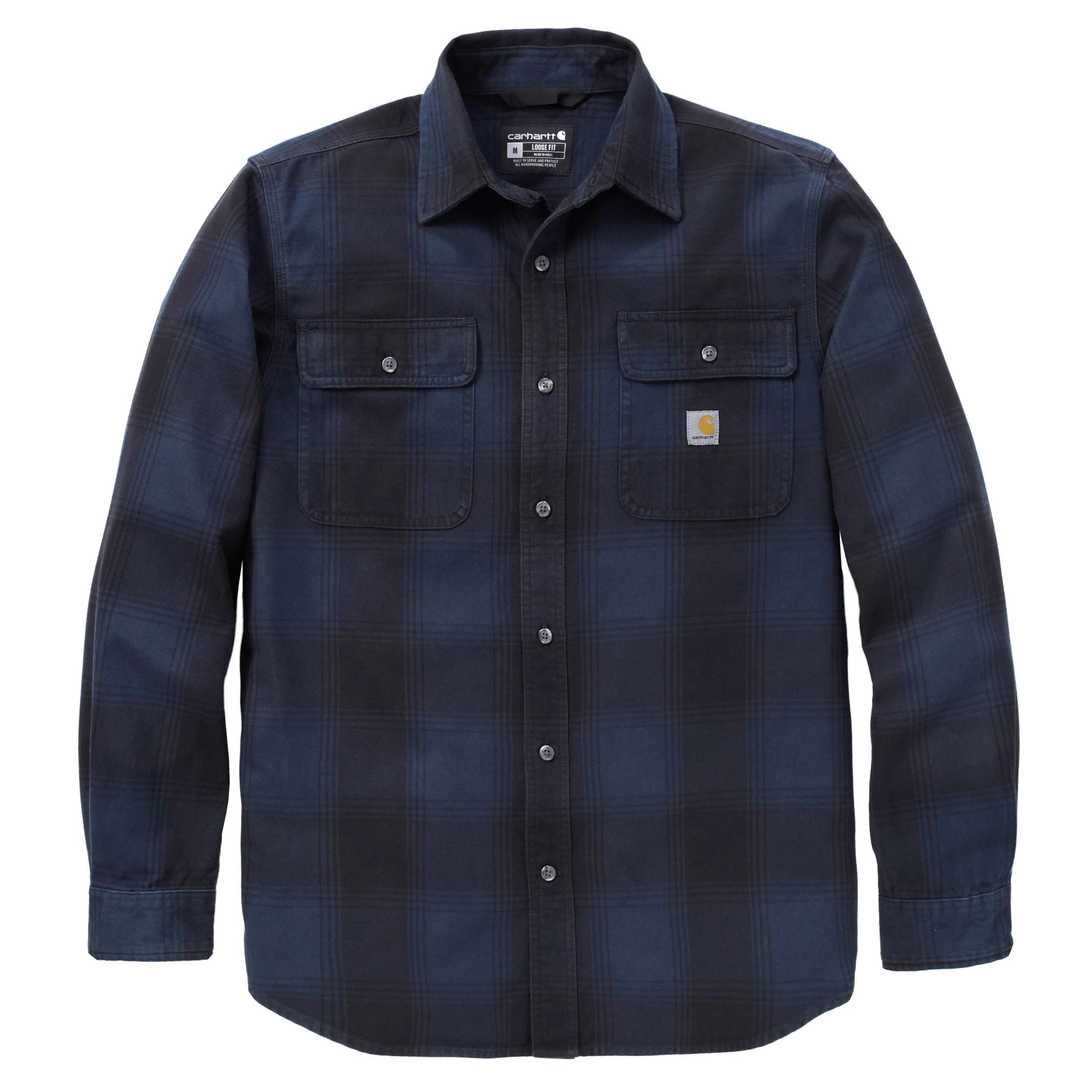 Carhartt overhemd heren deep smoke blue 