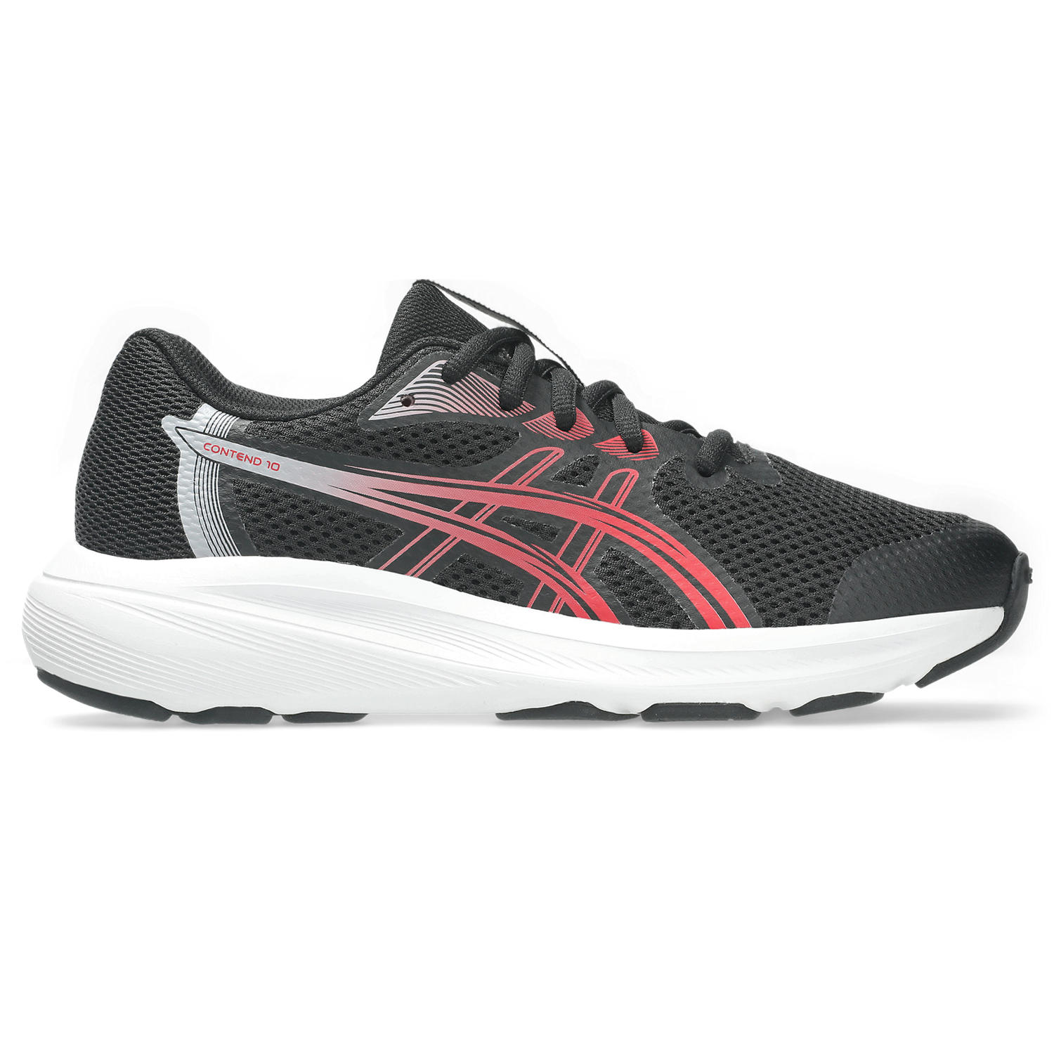 ASICS CONTEND 10 GS hardloopschoenen junior black speed  