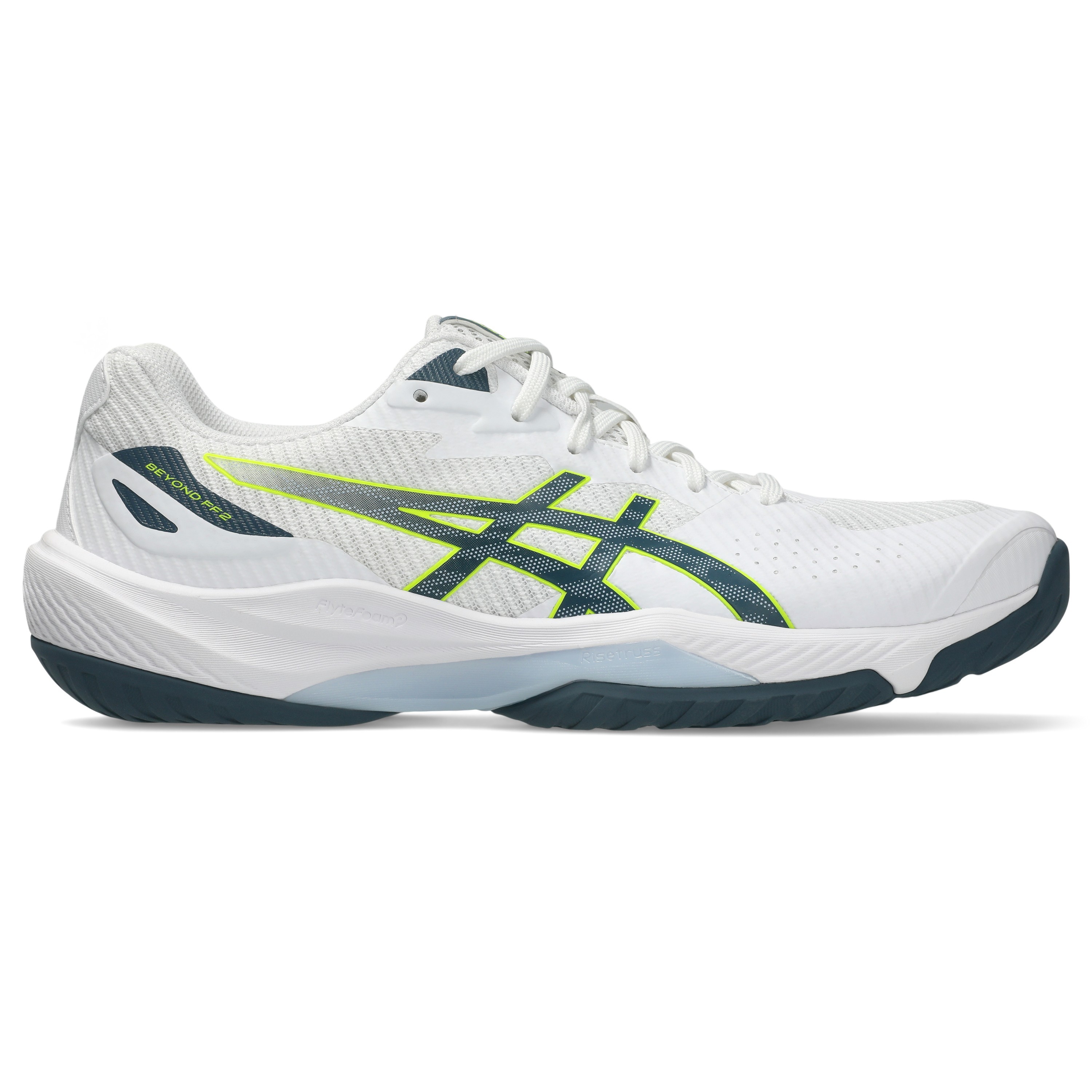 ASICS BEYOND FF 2 indoorschoenen heren white raw indigo 