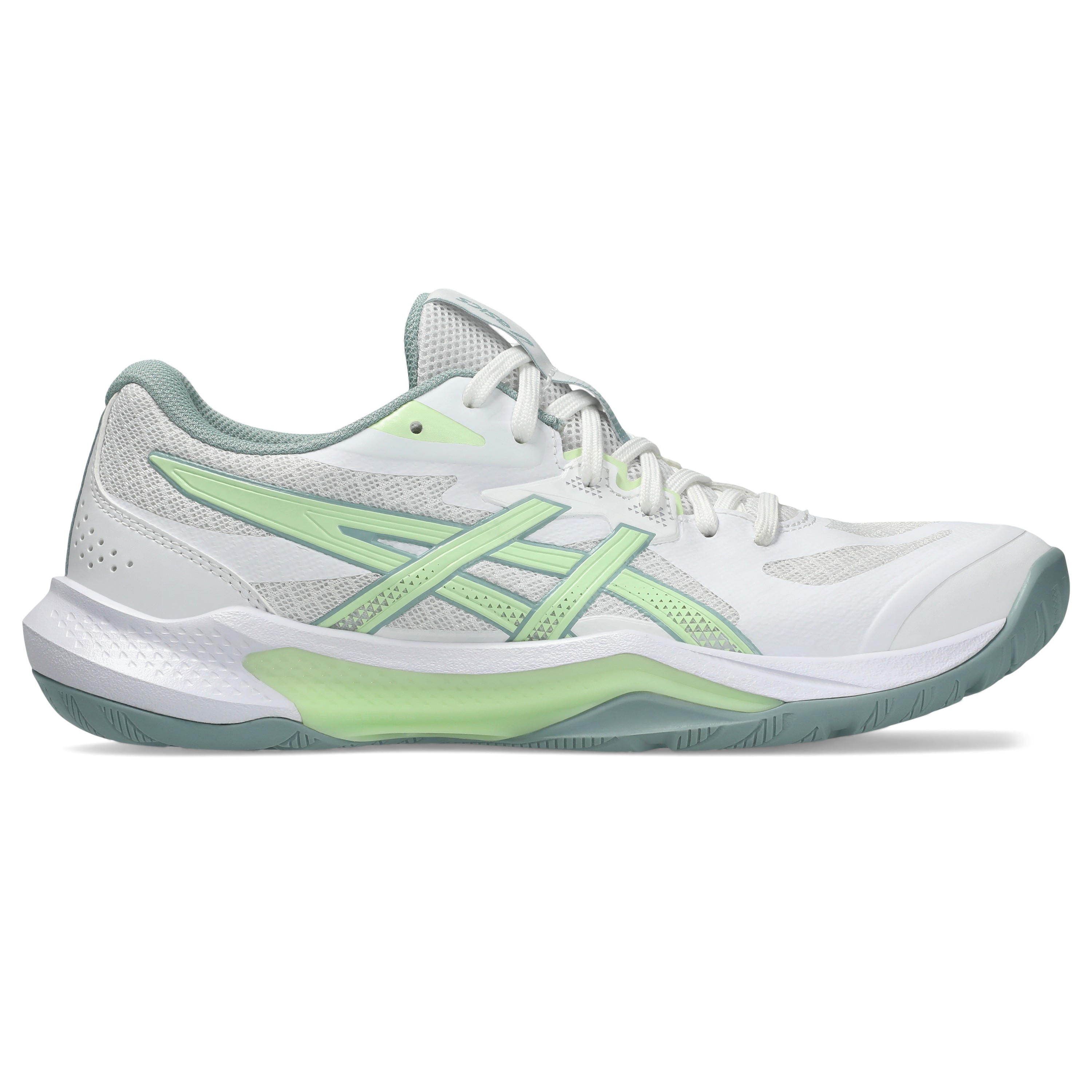 ASICS GEL-TACTIC 13 indoorschoenen dames white illuminate yellow
