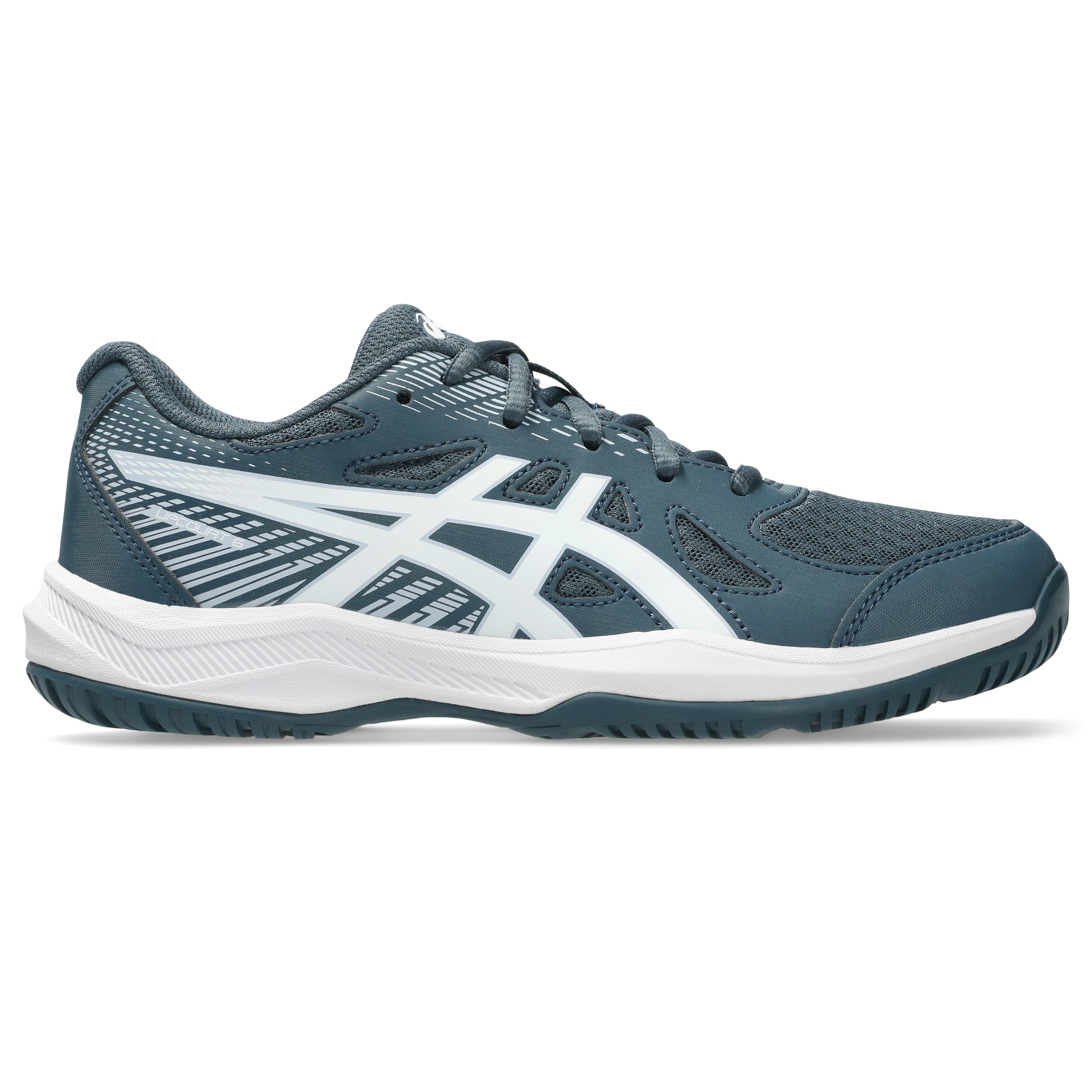 ASICS UPCOURT 6 GS indoorschoenen junior raw indigo white