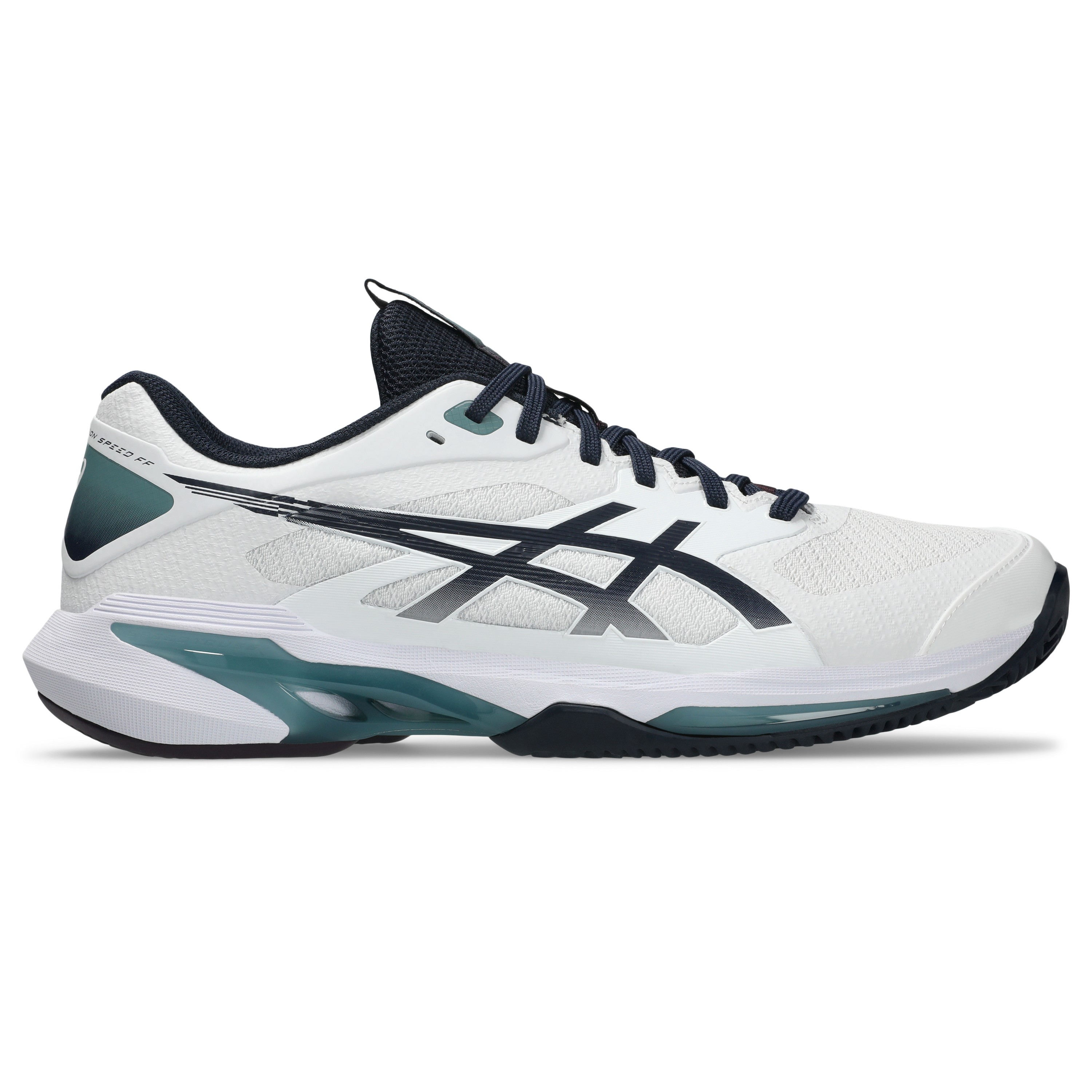 ASICS SOLUTION SPEED FF 4 CLAY tennisschoenen heren white midnight