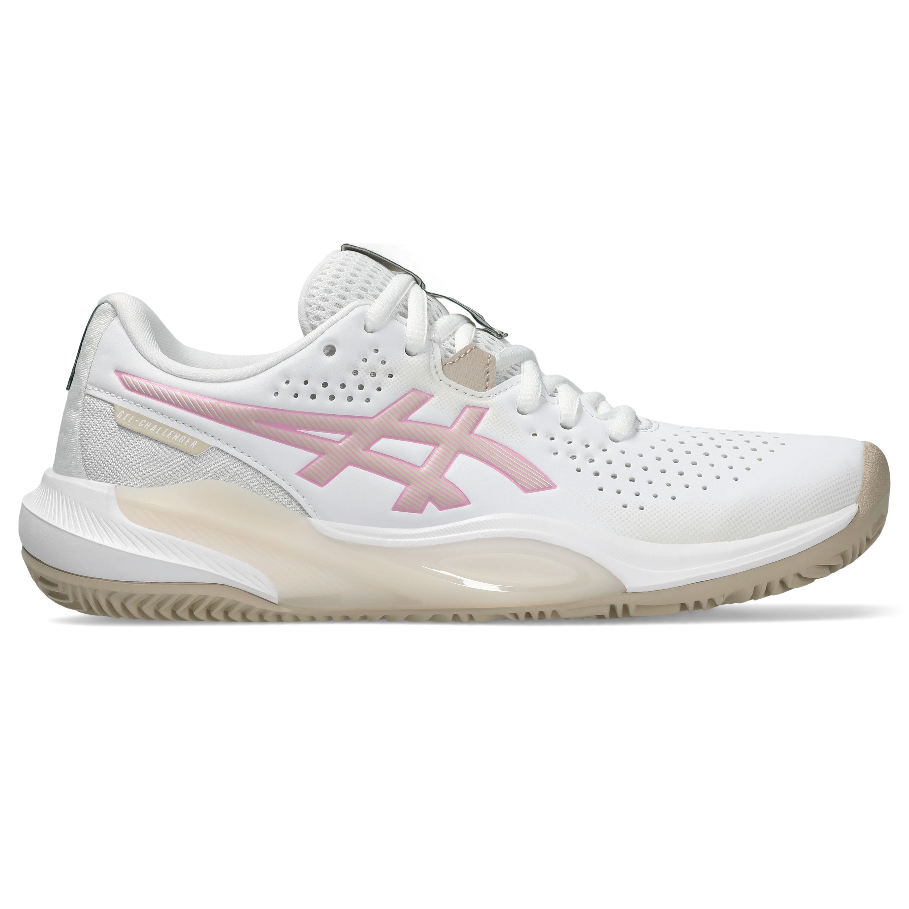 ASICS GEL-CHALLENGER 15 padelschoenen dames white bubblegum