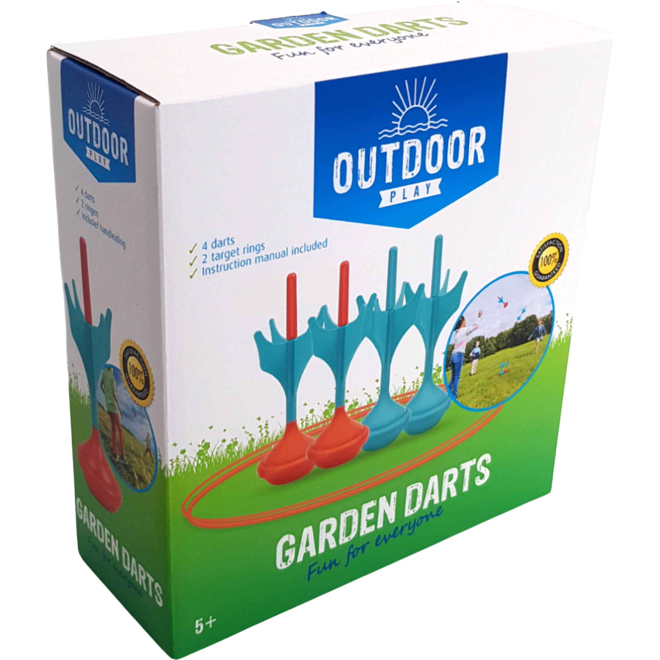 Outdoor Play Giant Garden Darts werpspel 
