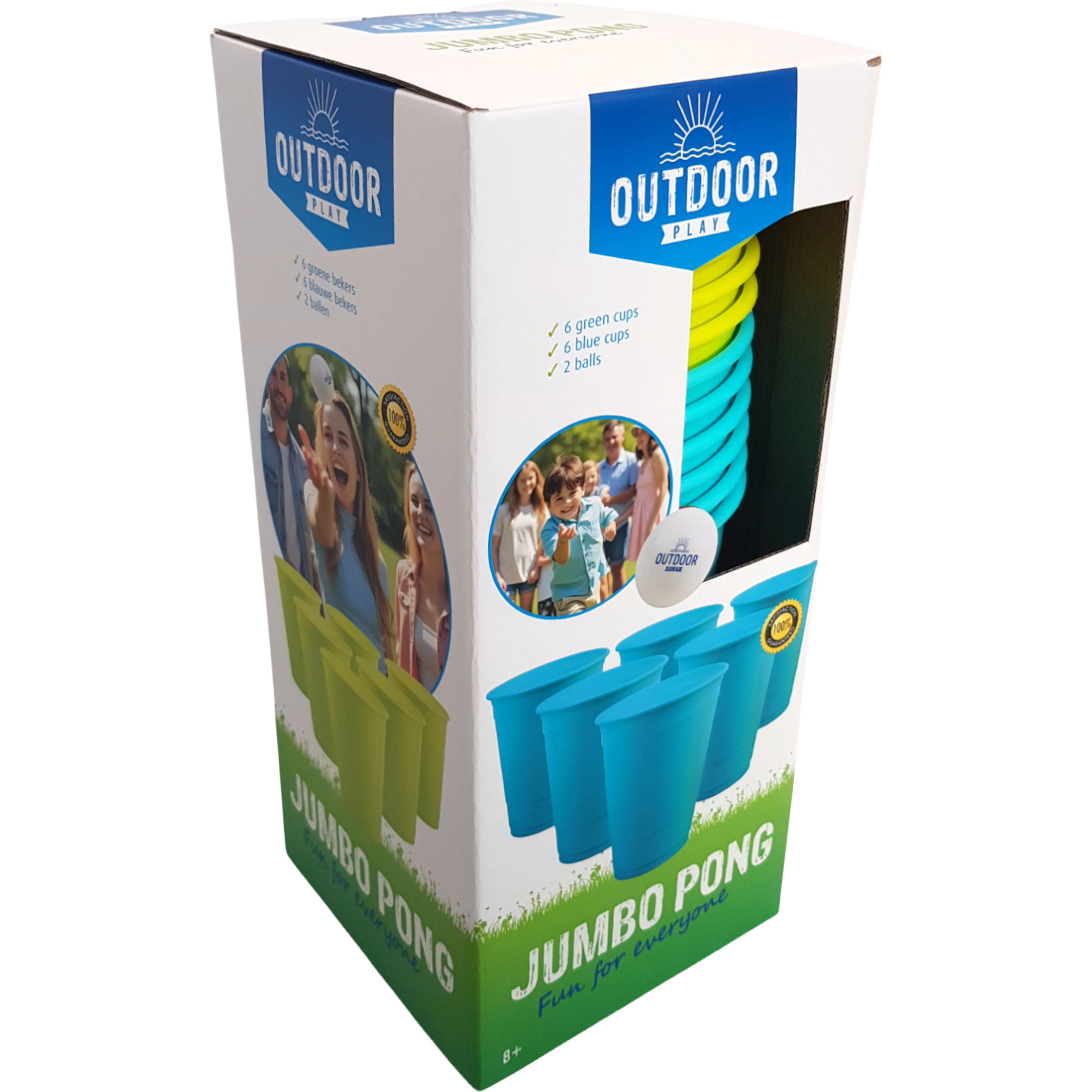 Outdoor Play Jumbo Pong werpspel 