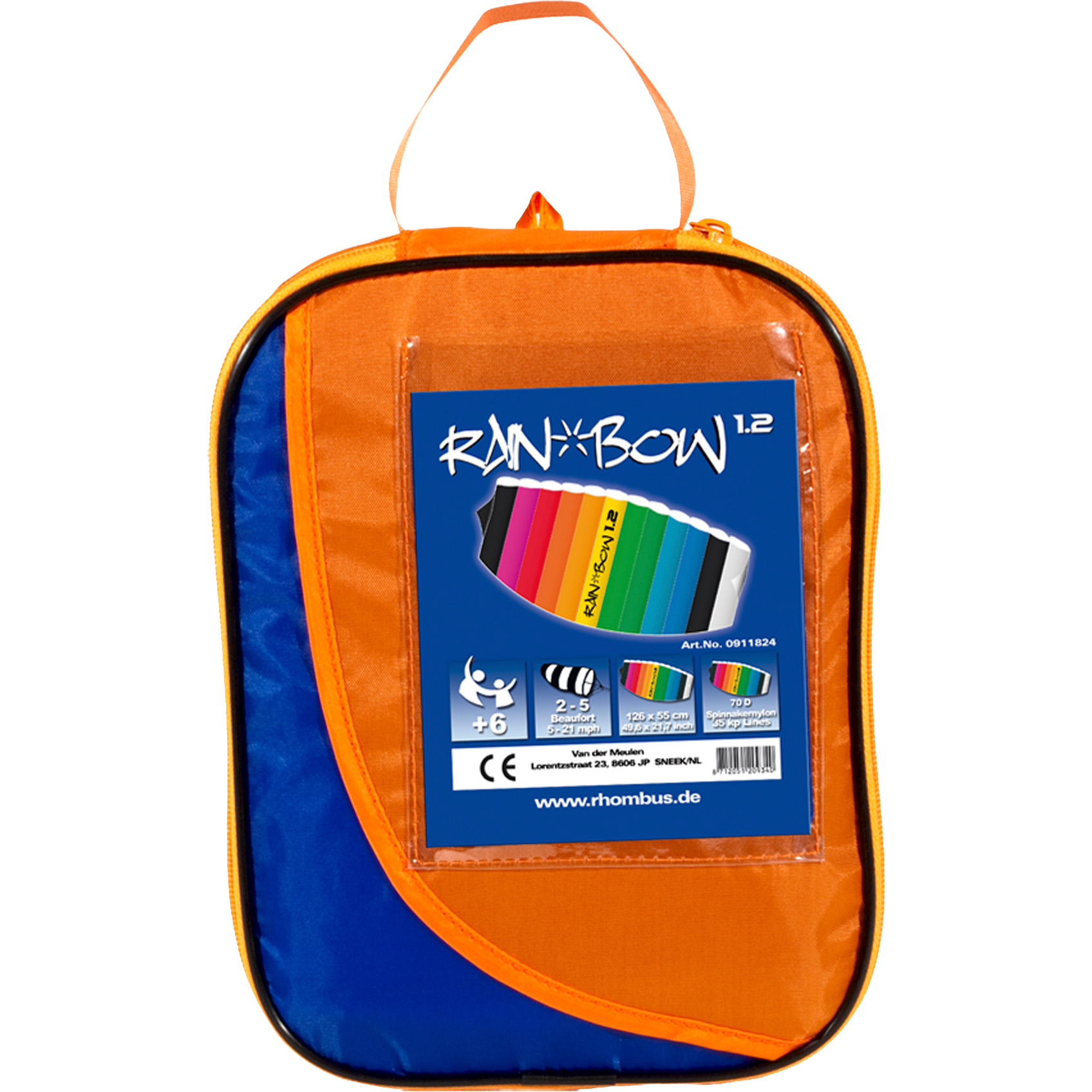 Rhombus Rainbow 1.2 vlieger 