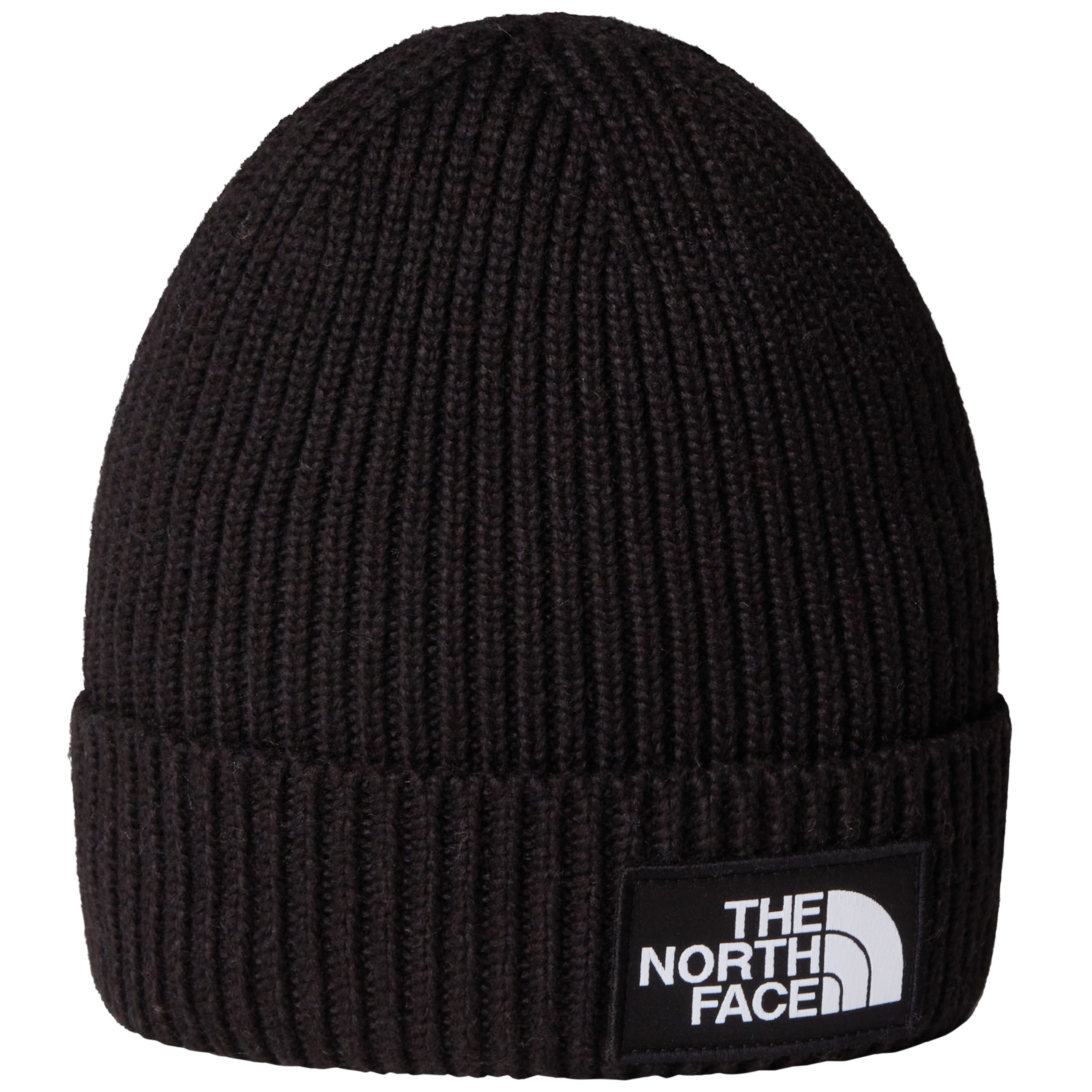 The North Face Logo Box Cuffed muts junior TNF black 