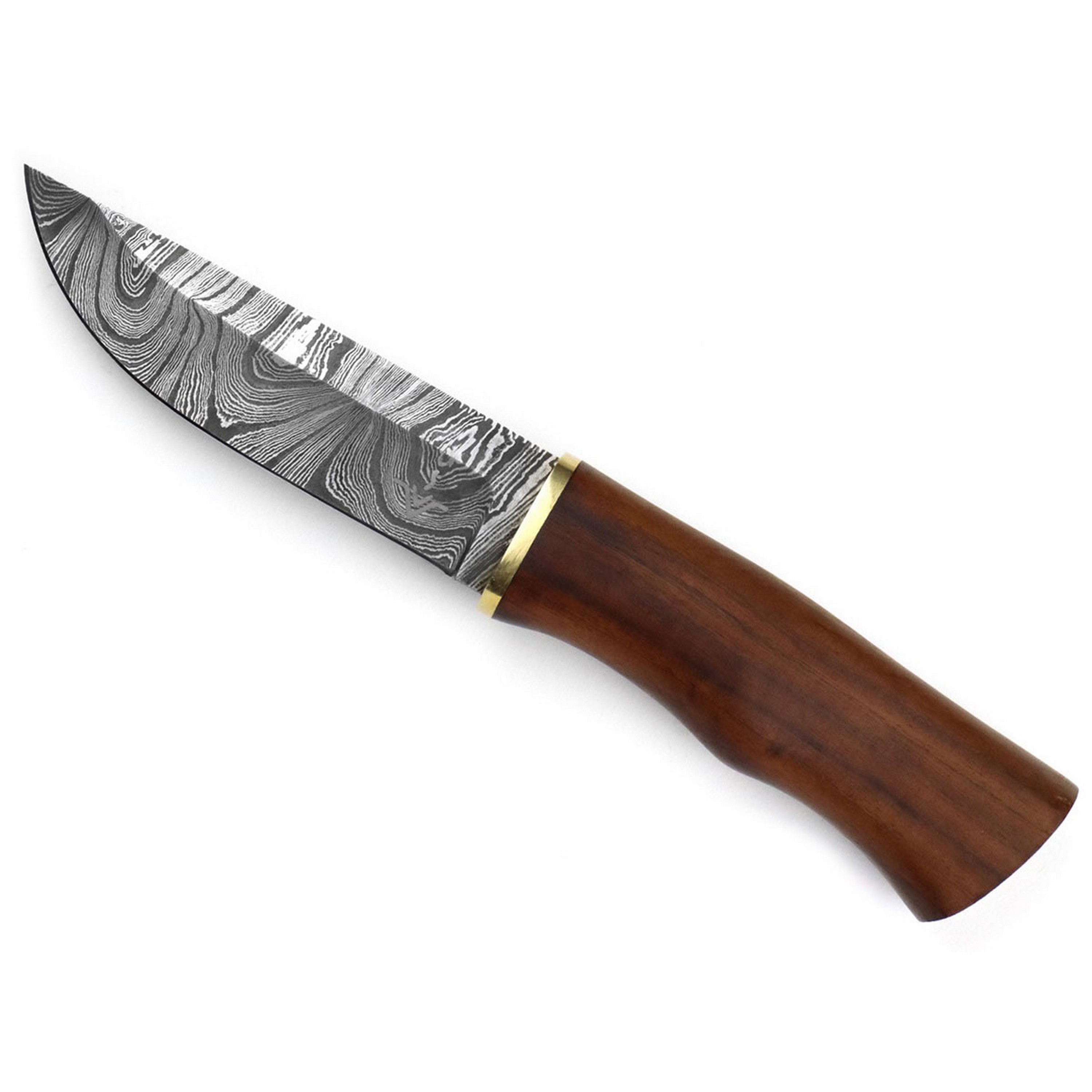 Njord Oskar Damast Bushcraft Hangpack mes 