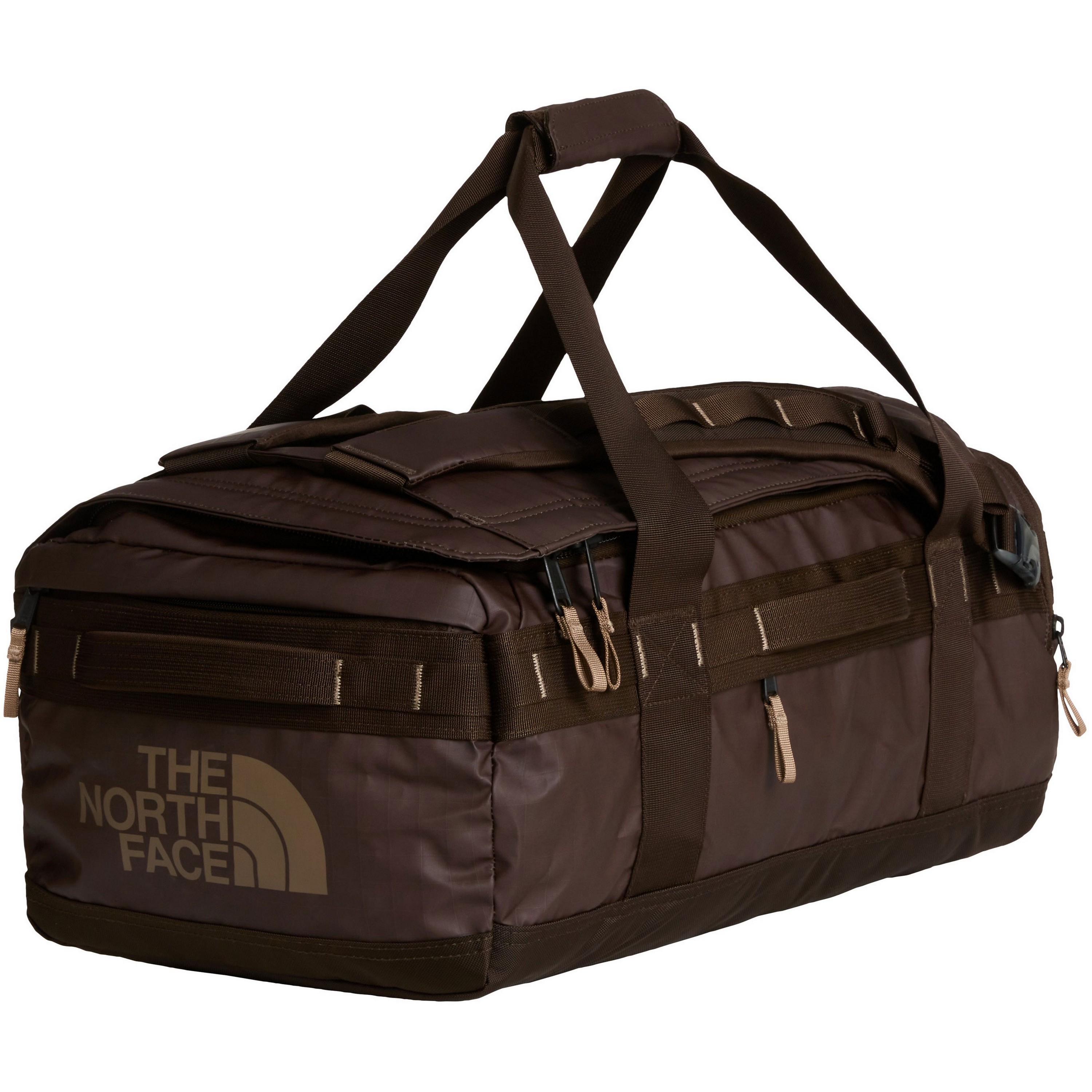 The North Face Base Camp Voyager 15 inch laptop reistas 42 liter dark chestnut garnet