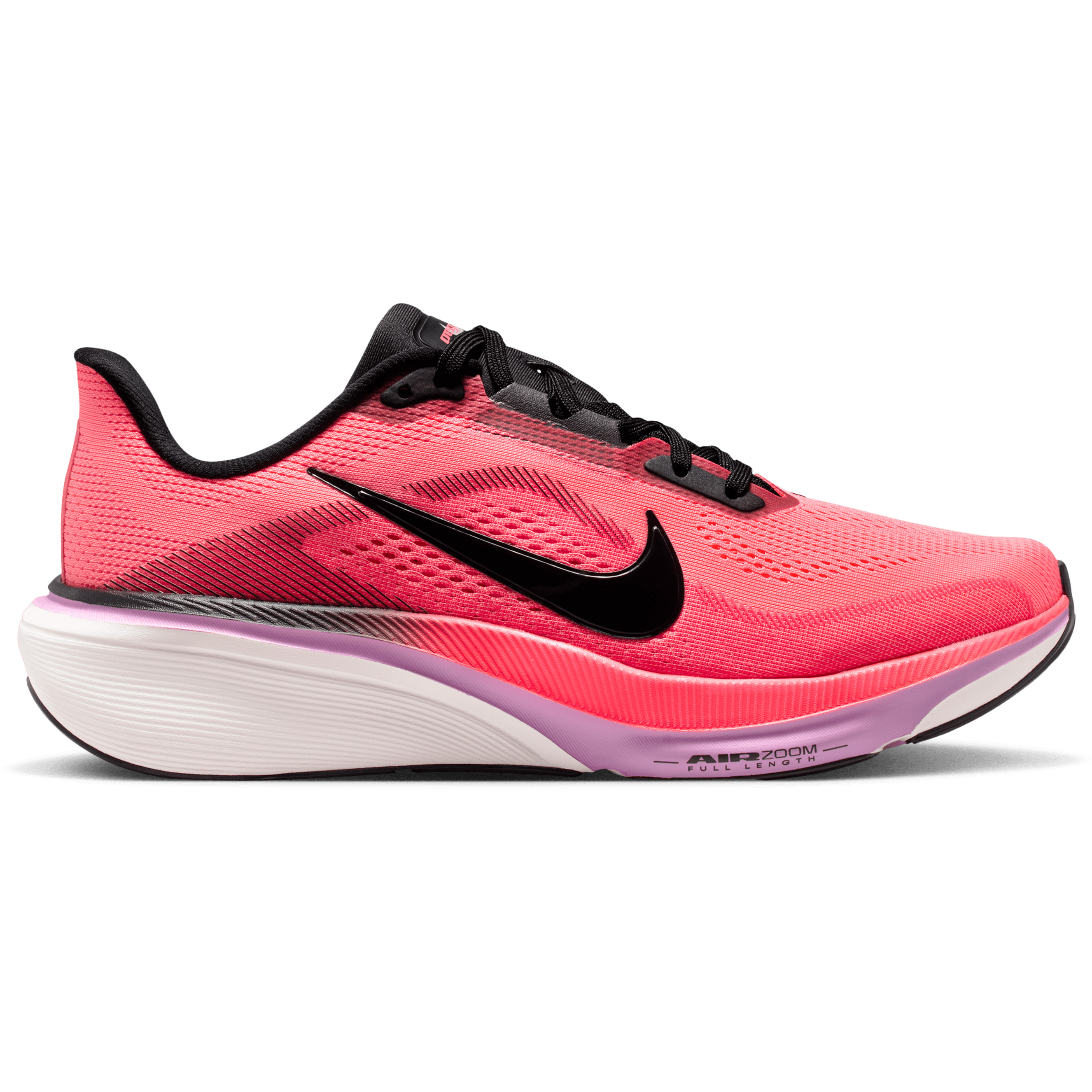 Nike Pegasus 42 hardloopschoenen dames lava glow flash crimson light magenta black