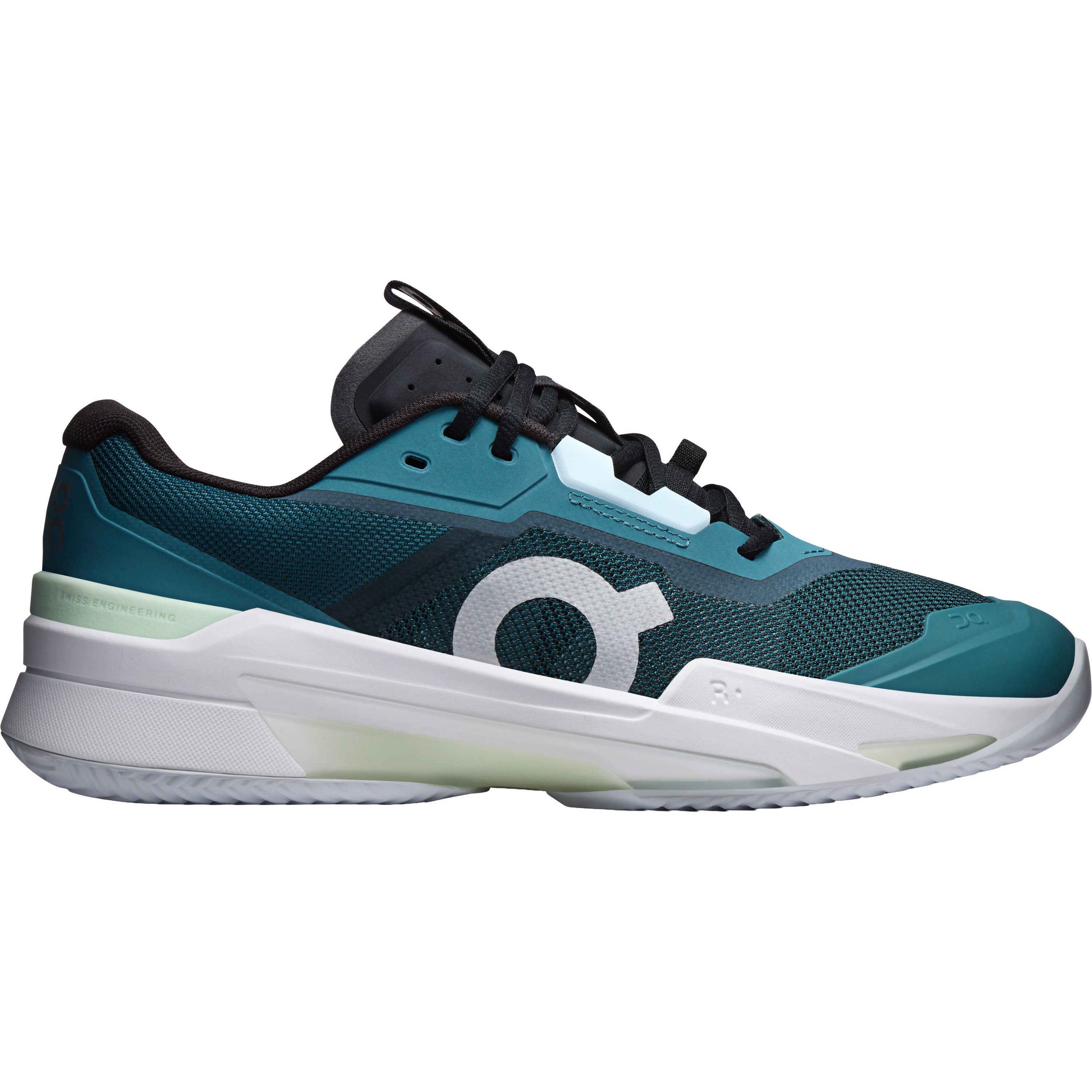 On THE ROGER Pro Fire Clay tennisschoenen heren storm white