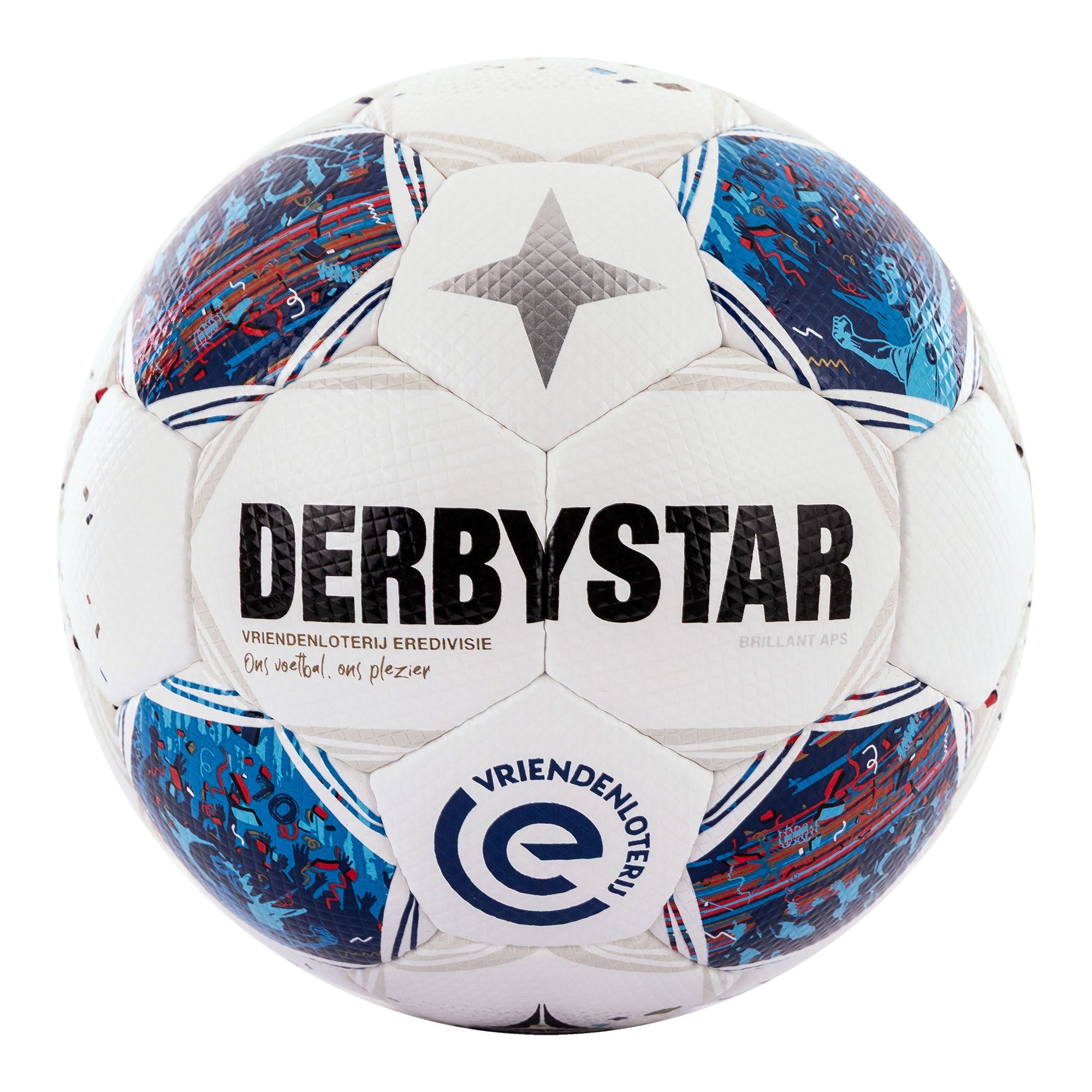 Derbystar Vriendenloterij Eredivisie Brillant voetbal white 26 - 27