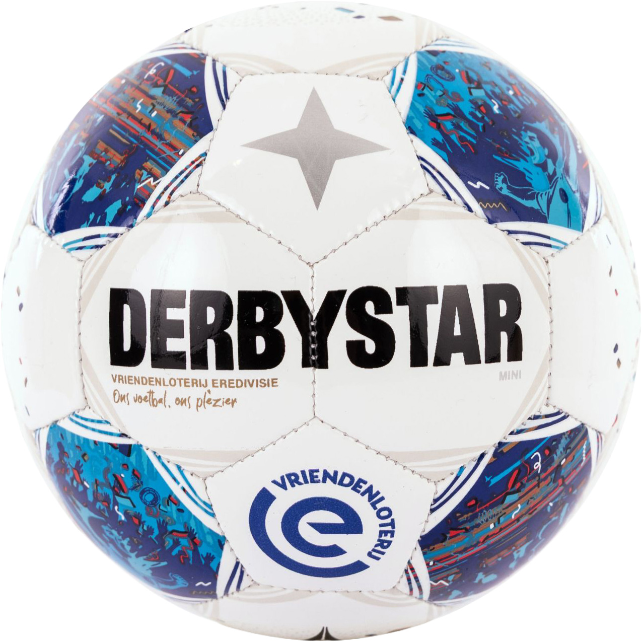 Derbystar Vriendenloterij Eredivisie Design Mini voetbal white 26 - 27